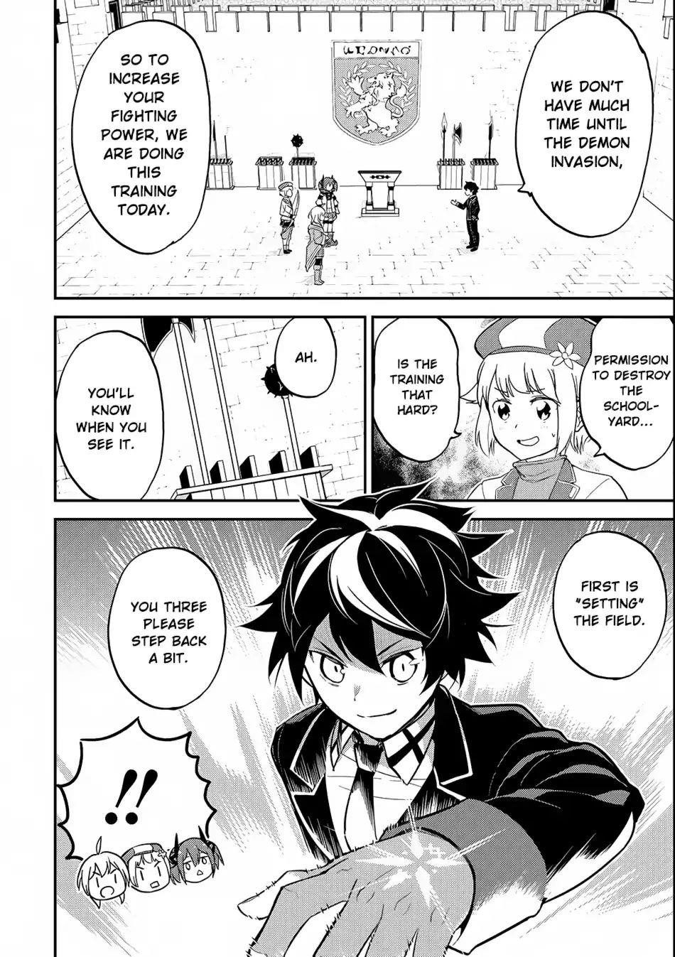 Shikkaku Mon No Saikyou Kenja Chapter 18 - Page 3 in English