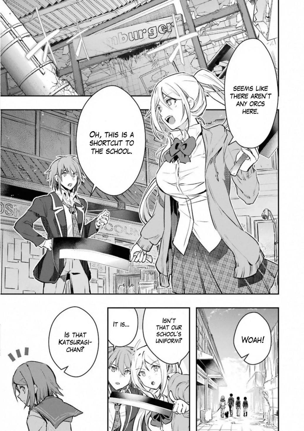 The World Is Full Of Monsters Now, Therefor I Want To Live As I Wish Chapter 17.1 - Page 12 in English