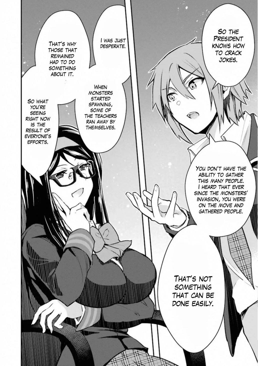 The World Is Full Of Monsters Now, Therefor I Want To Live As I Wish Chapter 17.2 - Page 13 in English