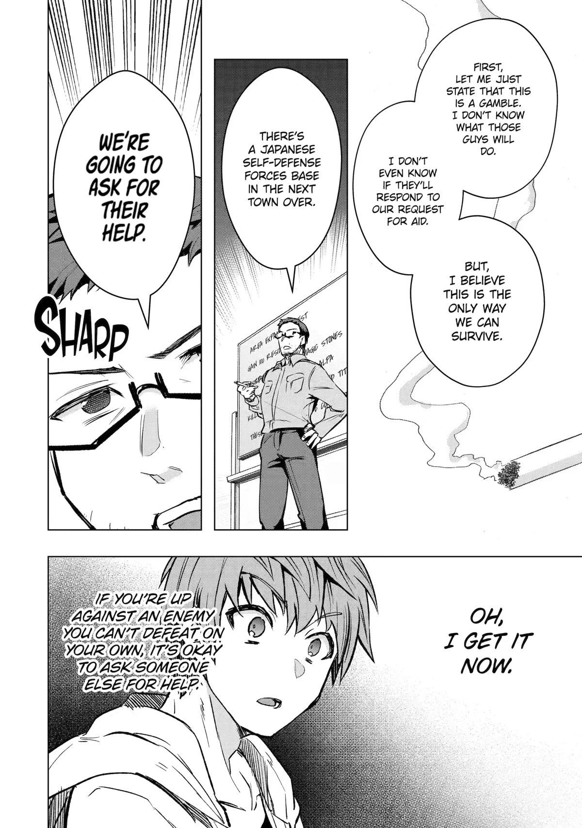 The World Is Full Of Monsters Now, Therefor I Want To Live As I Wish Chapter 30 - Page 33 in English