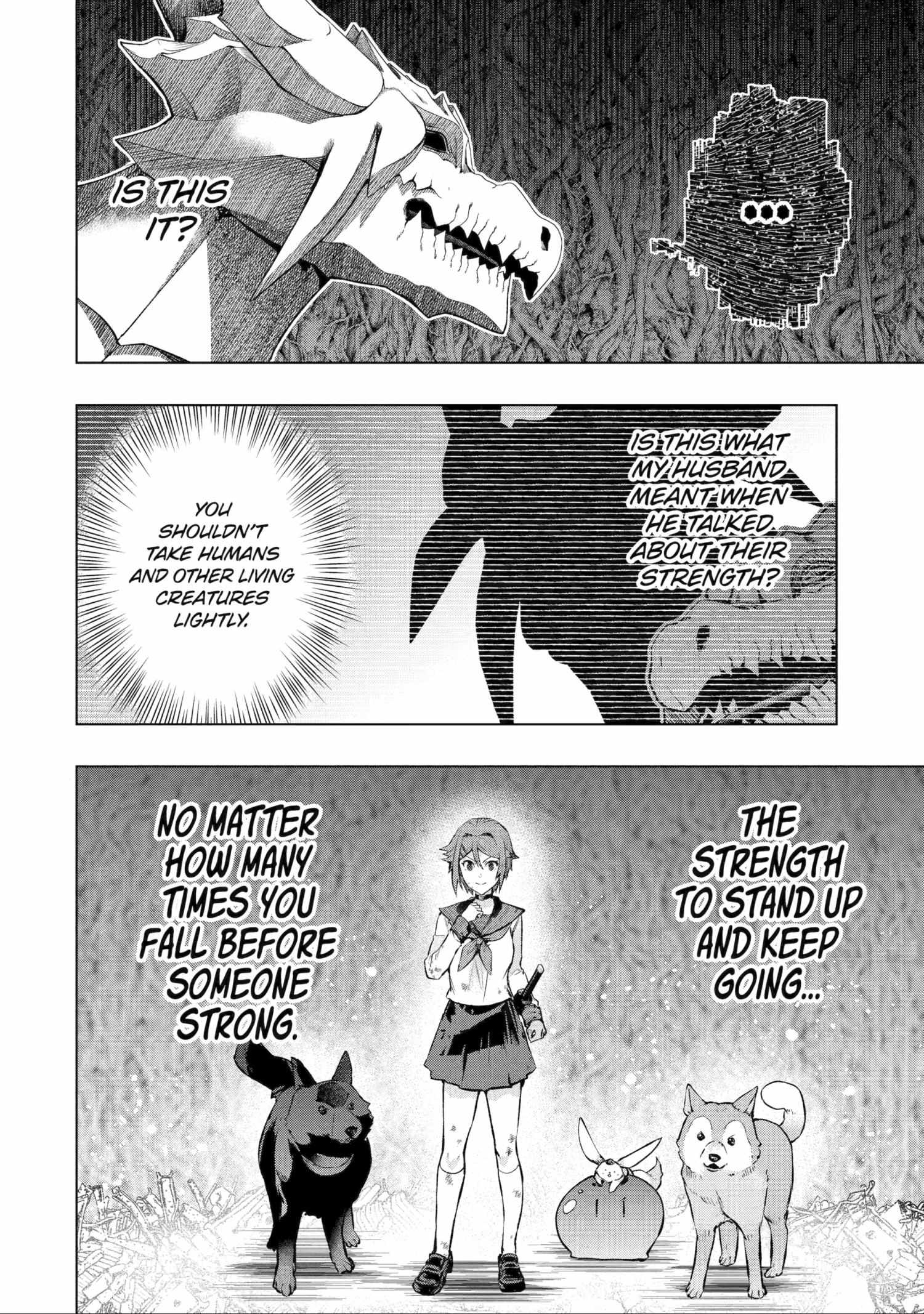 The World Is Full Of Monsters Now, Therefor I Want To Live As I Wish Chapter 51 - Page 38 in English