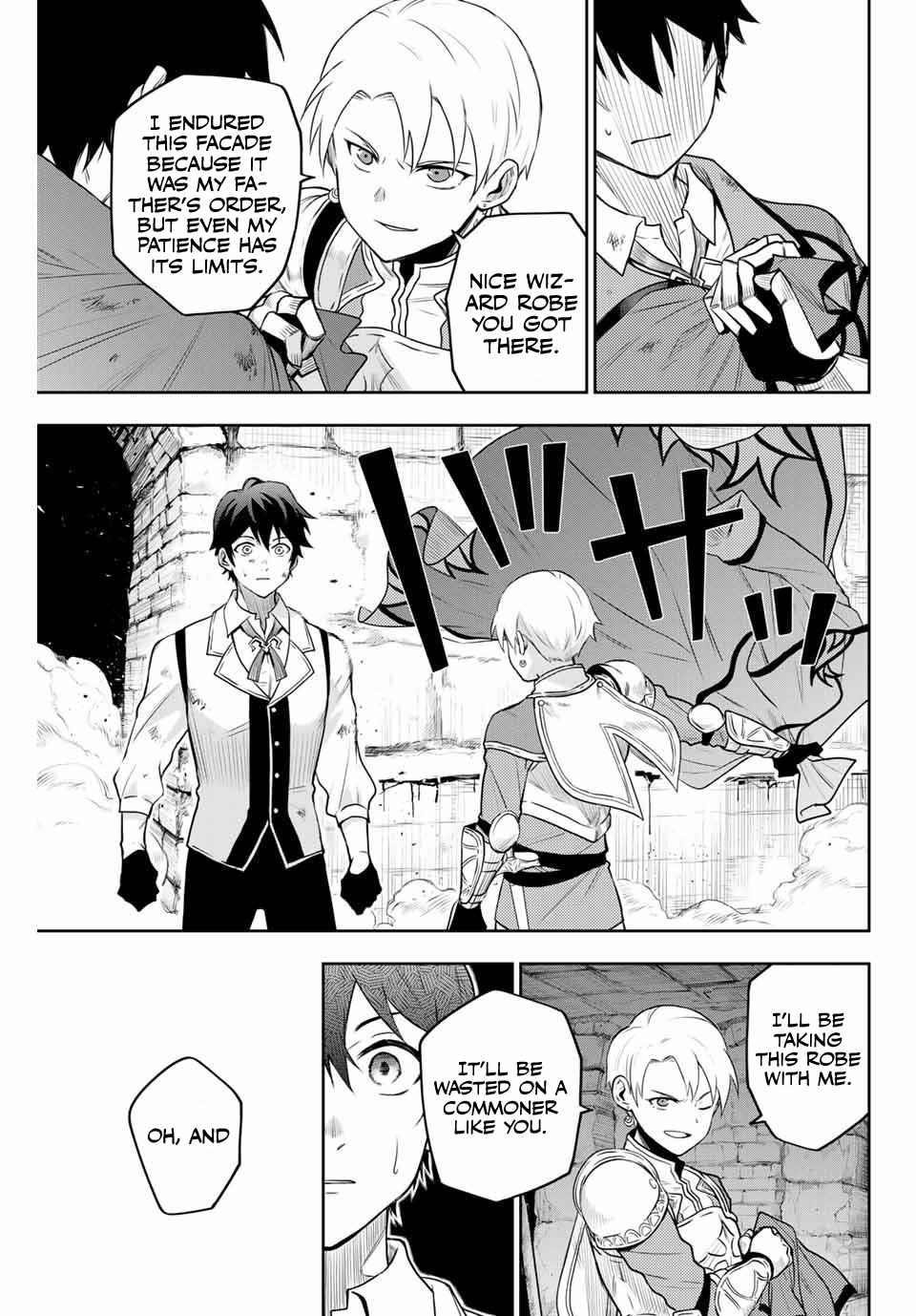 A Court Magician, Who Was Focused On Supportive Magic Because His Allies Were Too Weak, Aims To Become The Strongest After Being Banished Chapter 1 - Page 10 in English