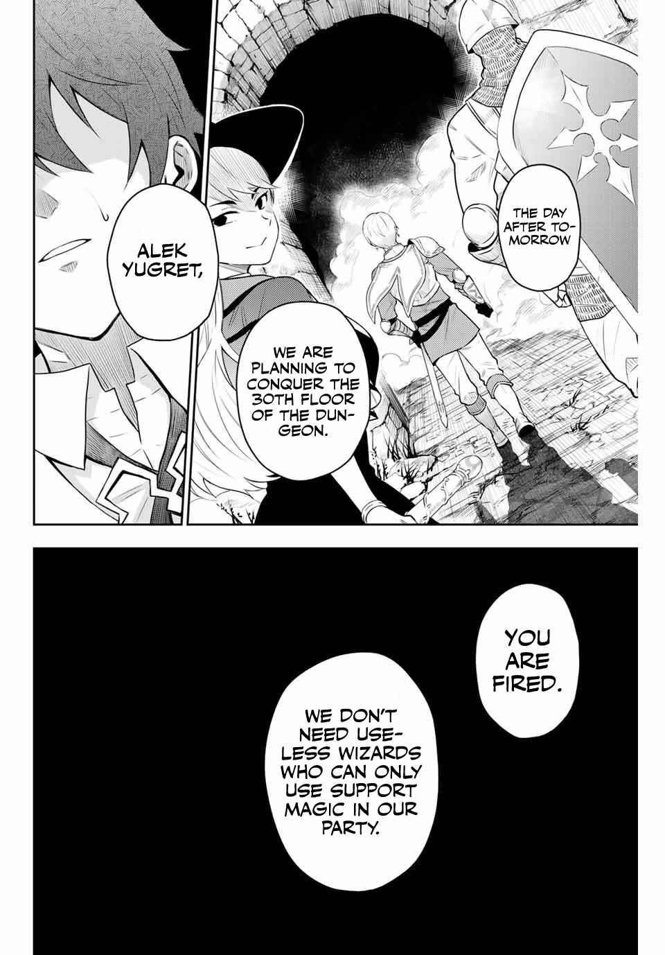 A Court Magician, Who Was Focused On Supportive Magic Because His Allies Were Too Weak, Aims To Become The Strongest After Being Banished Chapter 1 - Page 11 in English