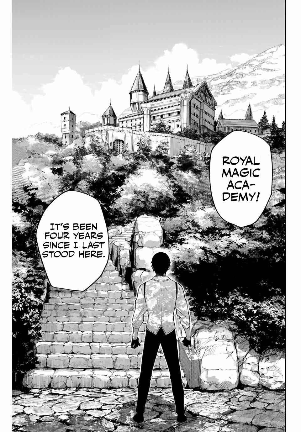 A Court Magician, Who Was Focused On Supportive Magic Because His Allies Were Too Weak, Aims To Become The Strongest After Being Banished Chapter 1 - Page 20 in English