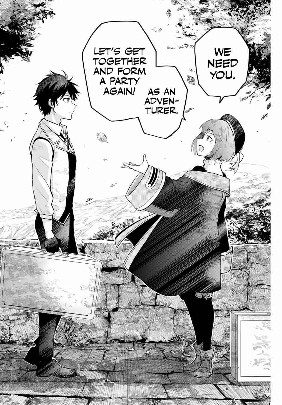 A Court Magician, Who Was Focused On Supportive Magic Because His Allies Were Too Weak, Aims To Become The Strongest After Being Banished Chapter 1 - Page 25 in English