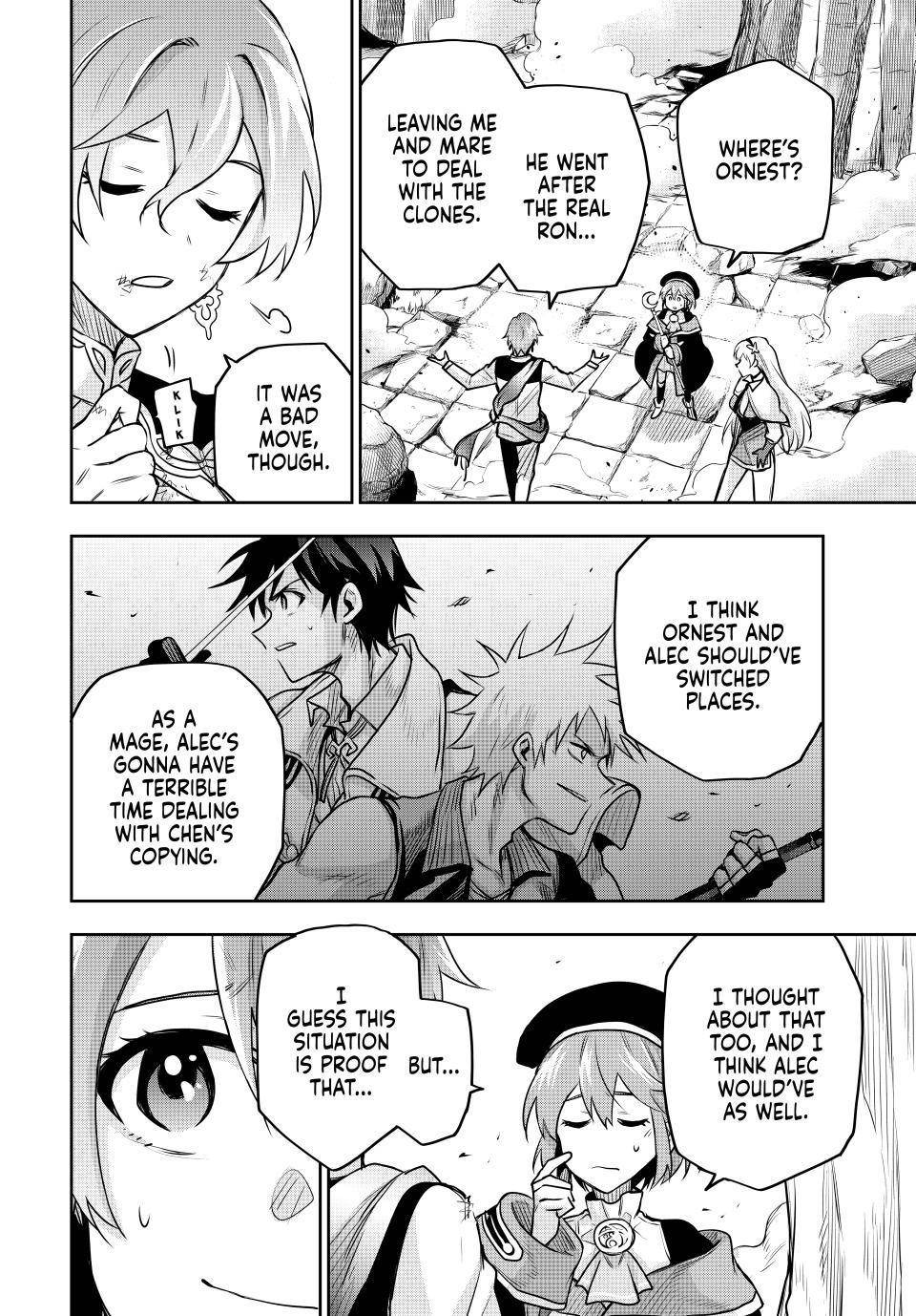 A Court Magician, Who Was Focused On Supportive Magic Because His Allies Were Too Weak, Aims To Become The Strongest After Being Banished Chapter 105 - Page 14 in English