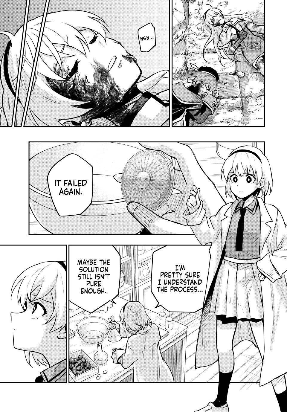 A Court Magician, Who Was Focused On Supportive Magic Because His Allies Were Too Weak, Aims To Become The Strongest After Being Banished Chapter 109 - Page 11 in English