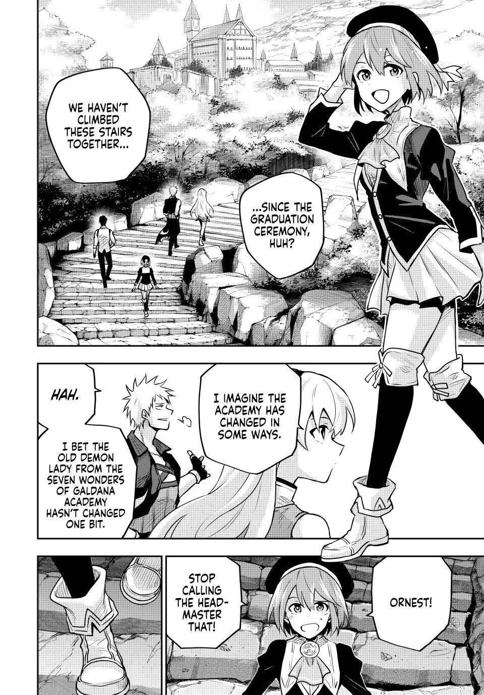 A Court Magician, Who Was Focused On Supportive Magic Because His Allies Were Too Weak, Aims To Become The Strongest After Being Banished Chapter 109 - Page 4 in English