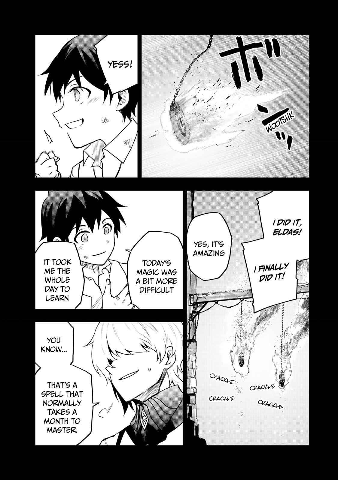 A Court Magician, Who Was Focused On Supportive Magic Because His Allies Were Too Weak, Aims To Become The Strongest After Being Banished Chapter 11 - Page 3 in English