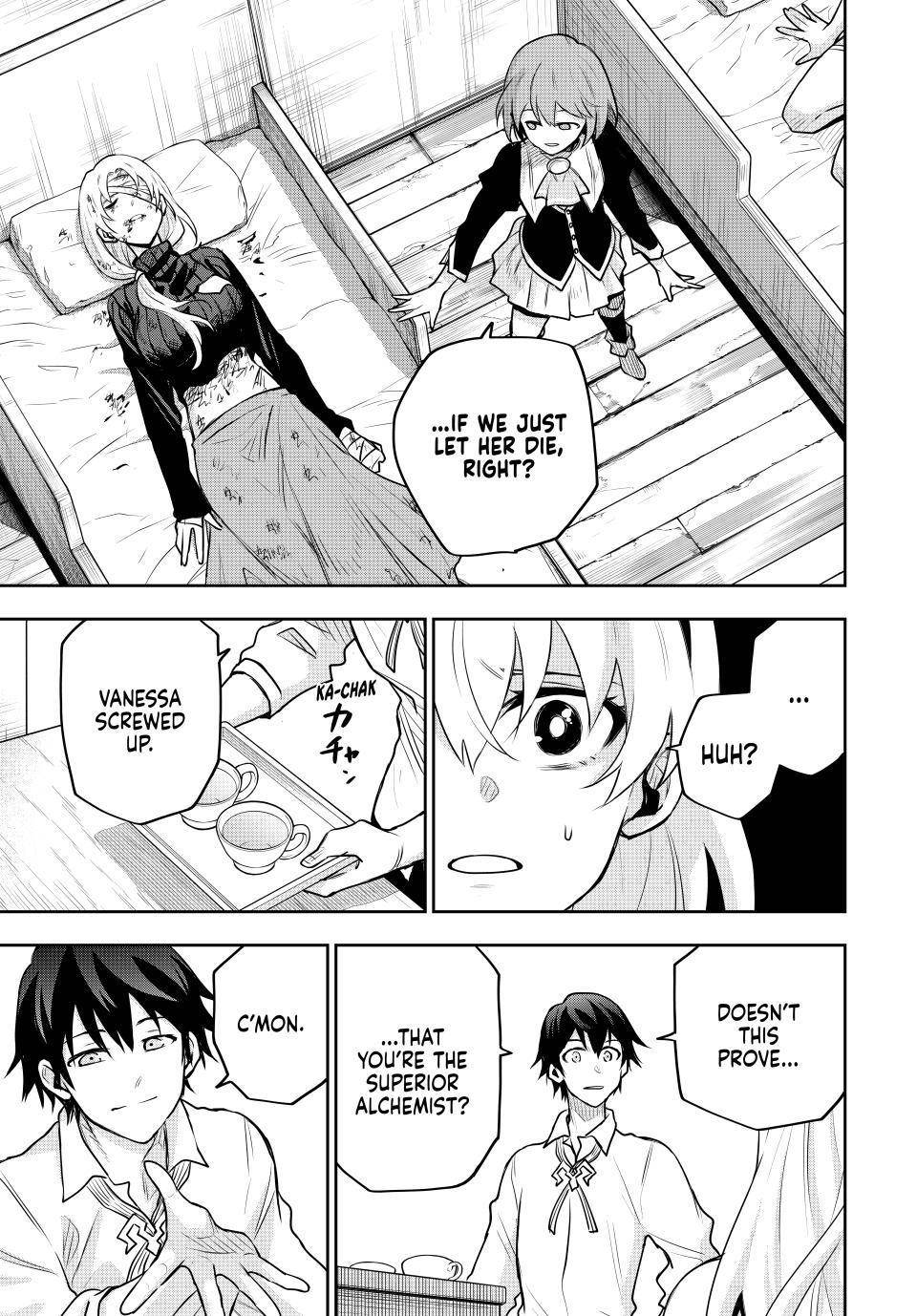 A Court Magician, Who Was Focused On Supportive Magic Because His Allies Were Too Weak, Aims To Become The Strongest After Being Banished Chapter 110 - Page 5 in English