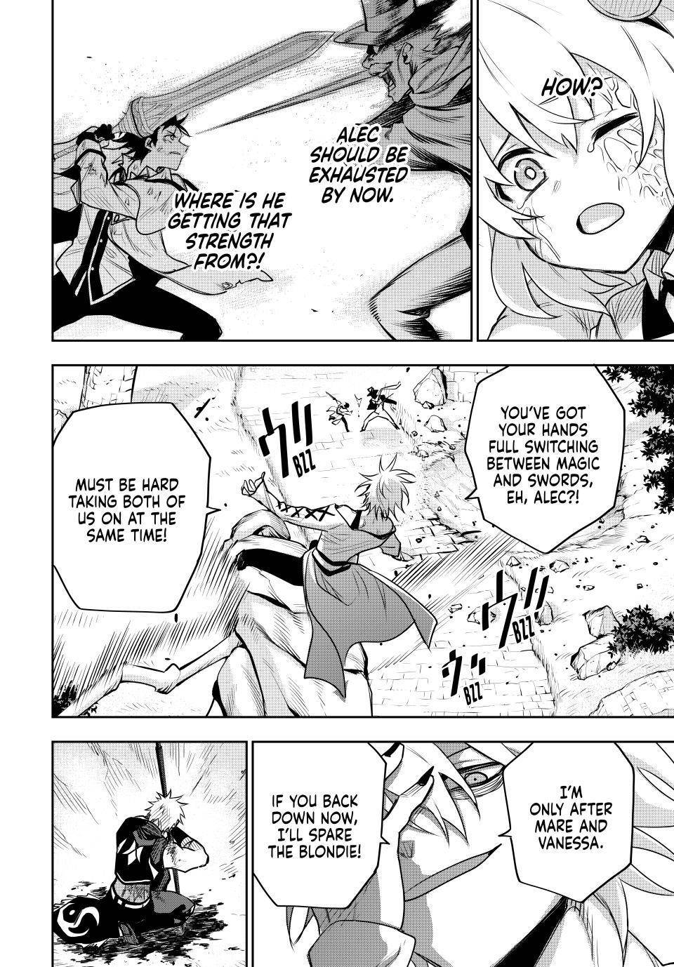 A Court Magician, Who Was Focused On Supportive Magic Because His Allies Were Too Weak, Aims To Become The Strongest After Being Banished Chapter 111 - Page 14 in English