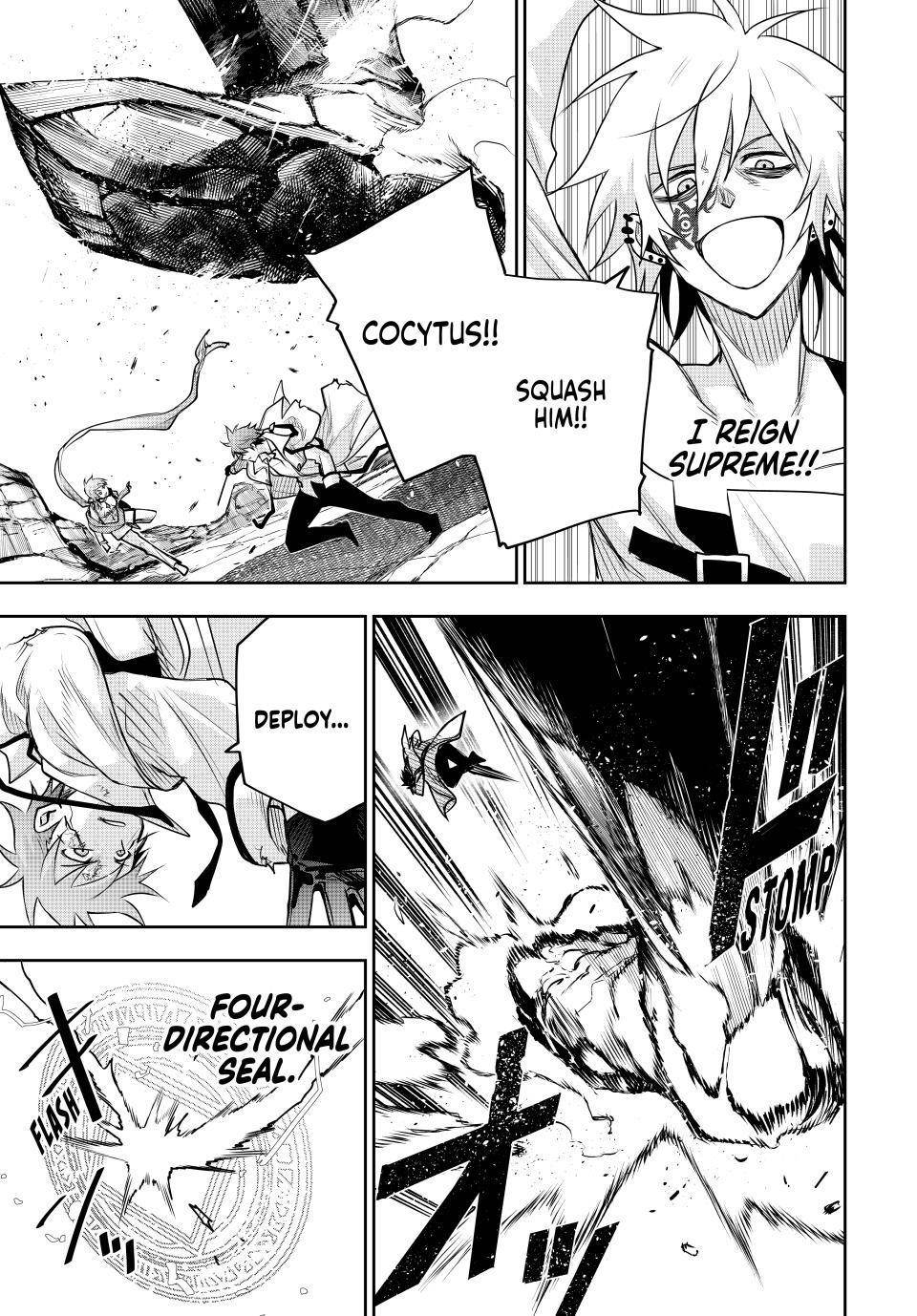 A Court Magician, Who Was Focused On Supportive Magic Because His Allies Were Too Weak, Aims To Become The Strongest After Being Banished Chapter 114 - Page 3 in English