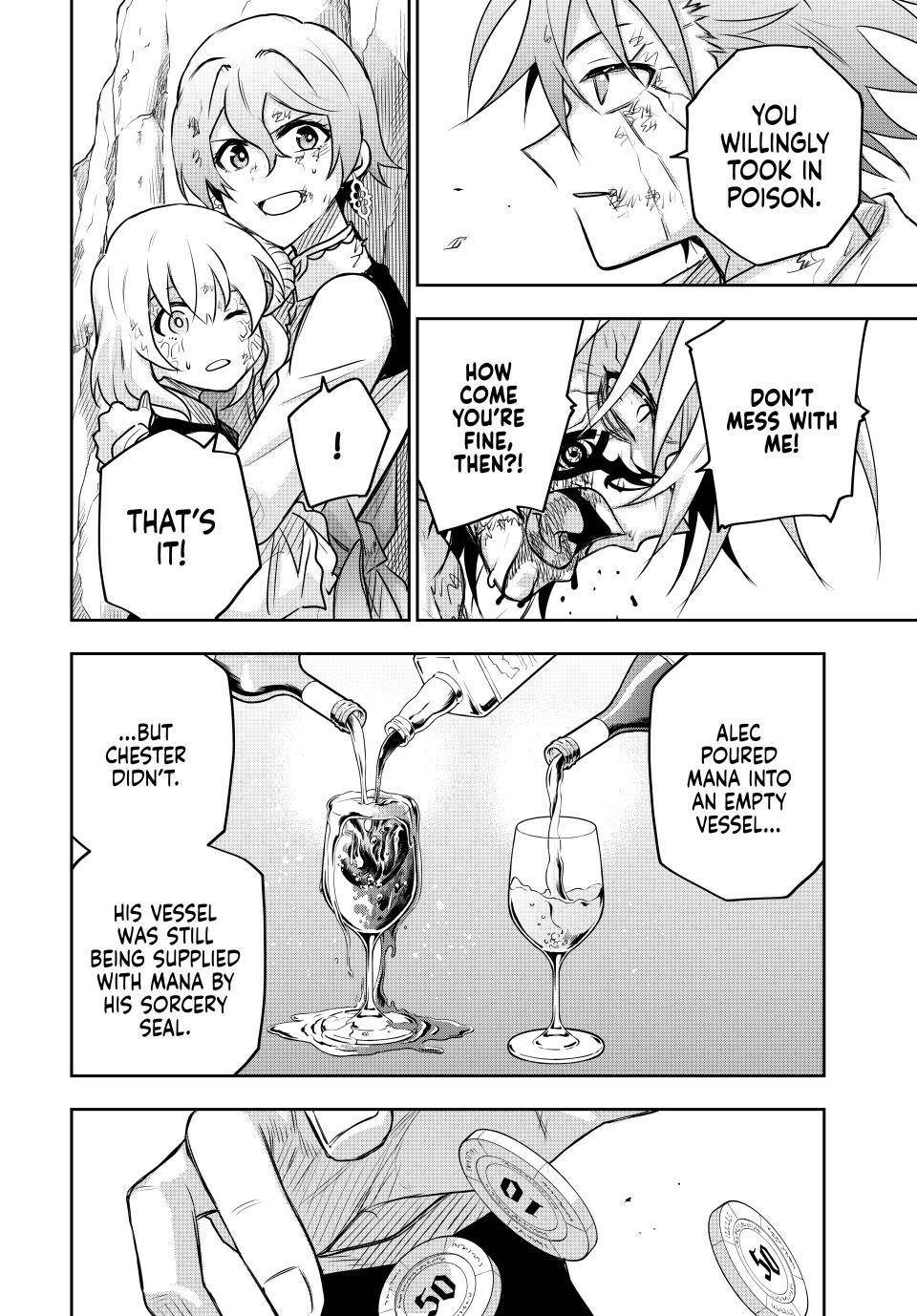 A Court Magician, Who Was Focused On Supportive Magic Because His Allies Were Too Weak, Aims To Become The Strongest After Being Banished Chapter 116 - Page 12 in English