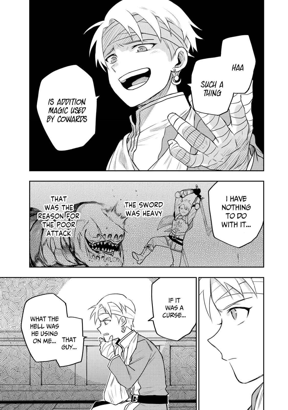 A Court Magician, Who Was Focused On Supportive Magic Because His Allies Were Too Weak, Aims To Become The Strongest After Being Banished Chapter 12 - Page 17 in English