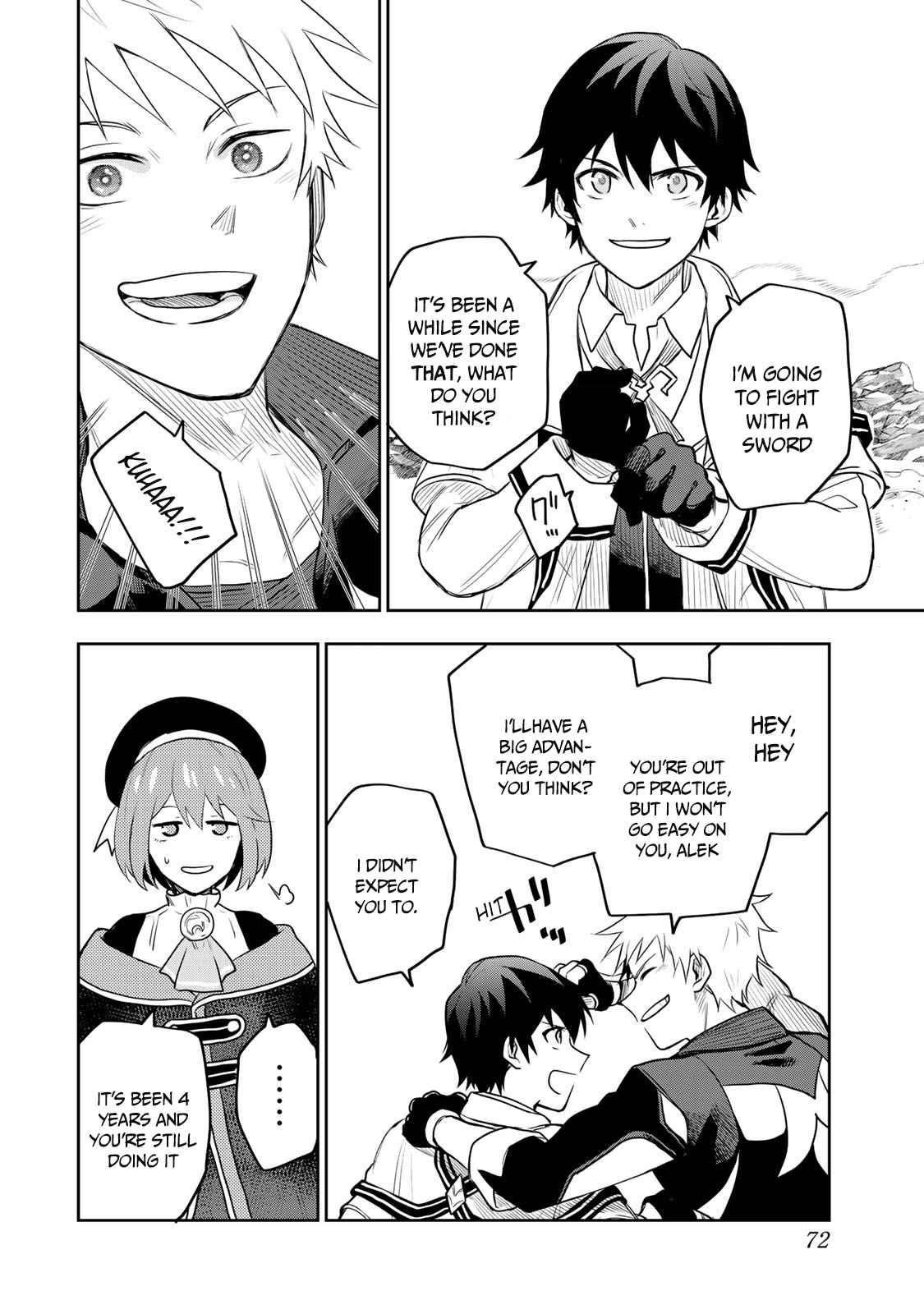 A Court Magician, Who Was Focused On Supportive Magic Because His Allies Were Too Weak, Aims To Become The Strongest After Being Banished Chapter 12 - Page 8 in English