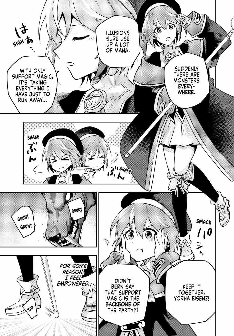 A Court Magician, Who Was Focused On Supportive Magic Because His Allies Were Too Weak, Aims To Become The Strongest After Being Banished Chapter 124 - Page 9 in English