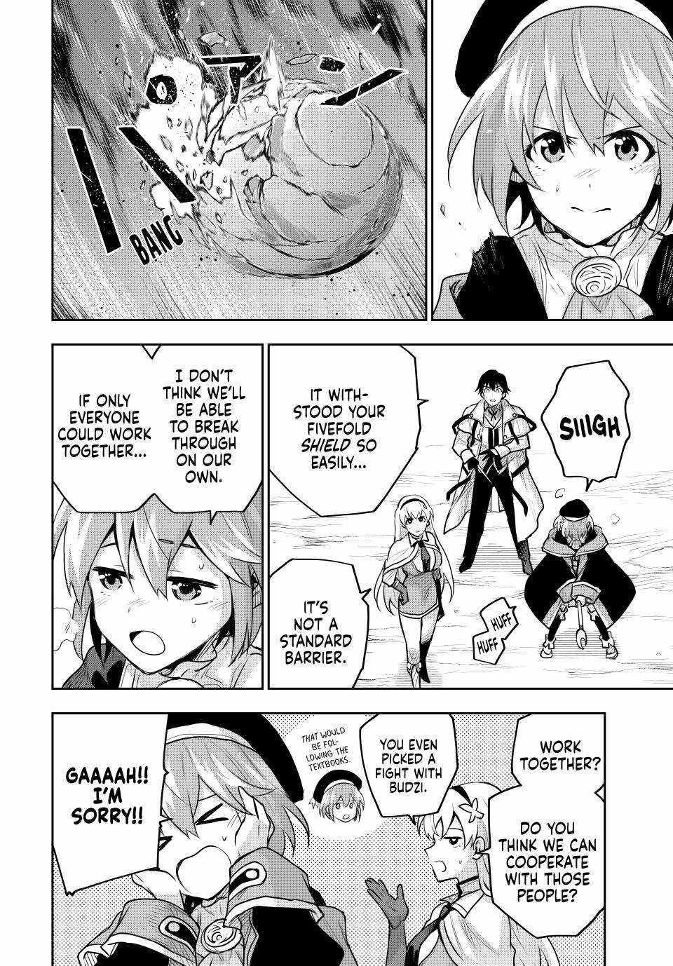 A Court Magician, Who Was Focused On Supportive Magic Because His Allies Were Too Weak, Aims To Become The Strongest After Being Banished Chapter 129 - Page 4 in English