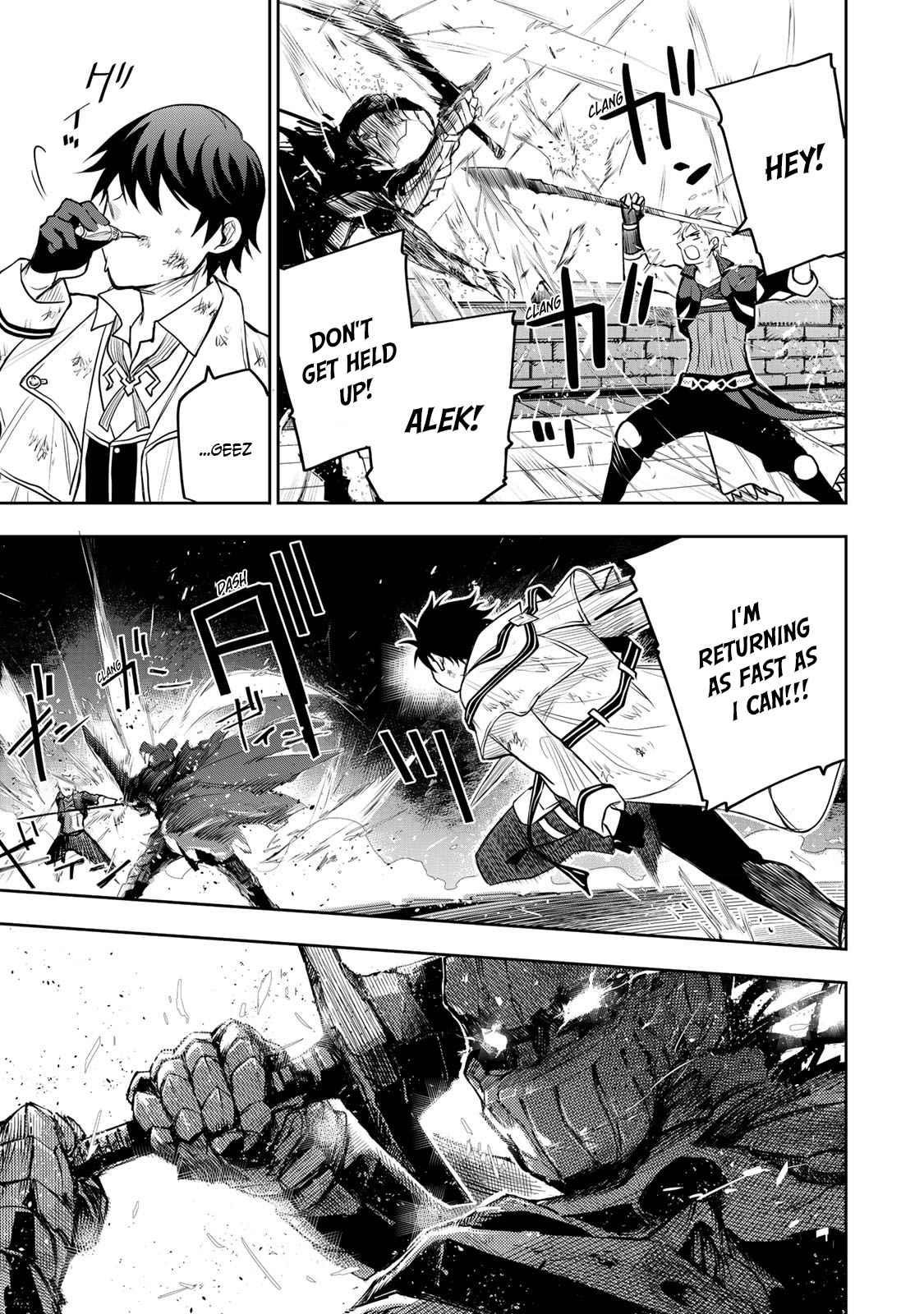 A Court Magician, Who Was Focused On Supportive Magic Because His Allies Were Too Weak, Aims To Become The Strongest After Being Banished Chapter 15 - Page 11 in English