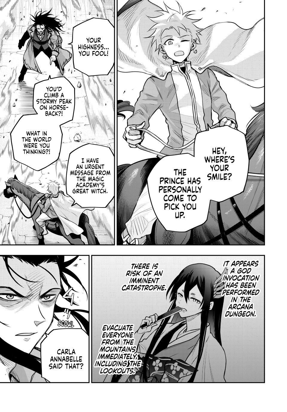 A Court Magician, Who Was Focused On Supportive Magic Because His Allies Were Too Weak, Aims To Become The Strongest After Being Banished Chapter 151 - Page 3 in English