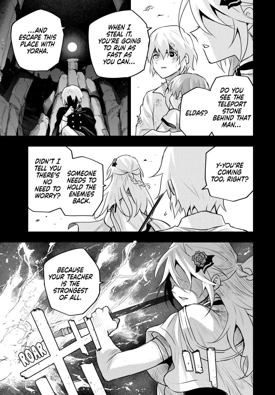 A Court Magician, Who Was Focused On Supportive Magic Because His Allies Were Too Weak, Aims To Become The Strongest After Being Banished Chapter 156 - Page 7 in English