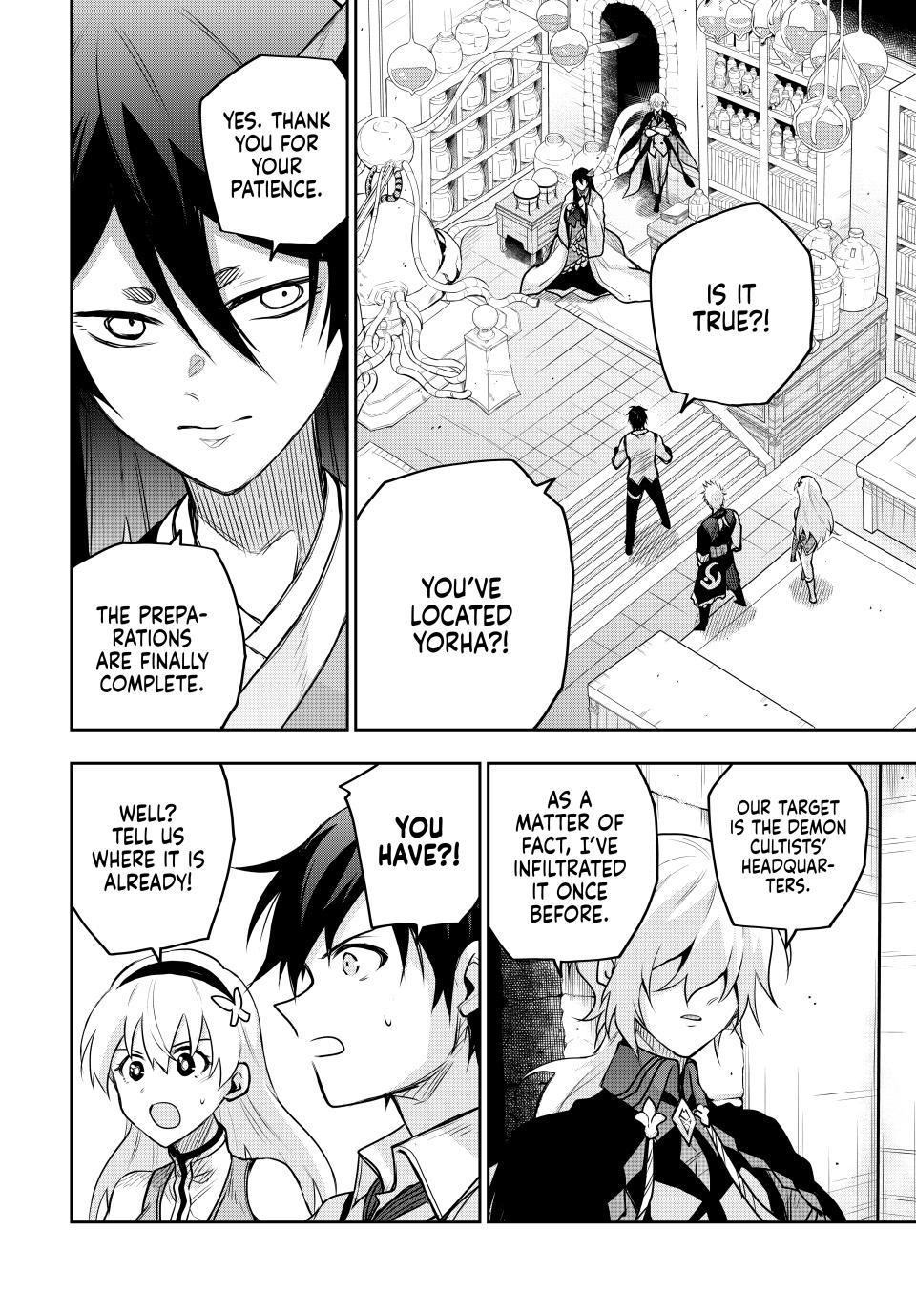 A Court Magician, Who Was Focused On Supportive Magic Because His Allies Were Too Weak, Aims To Become The Strongest After Being Banished Chapter 158 - Page 12 in English