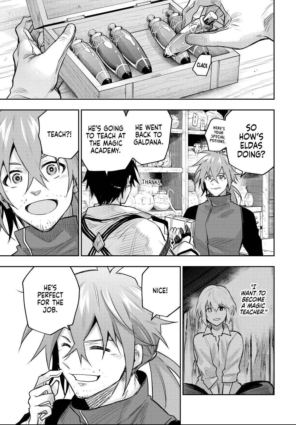 A Court Magician, Who Was Focused On Supportive Magic Because His Allies Were Too Weak, Aims To Become The Strongest After Being Banished Chapter 185 - Page 9 in English