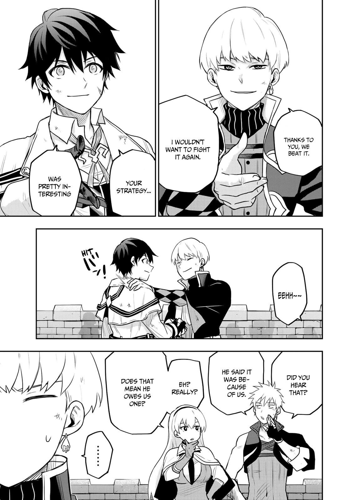 A Court Magician, Who Was Focused On Supportive Magic Because His Allies Were Too Weak, Aims To Become The Strongest After Being Banished Chapter 20 - Page 7 in English