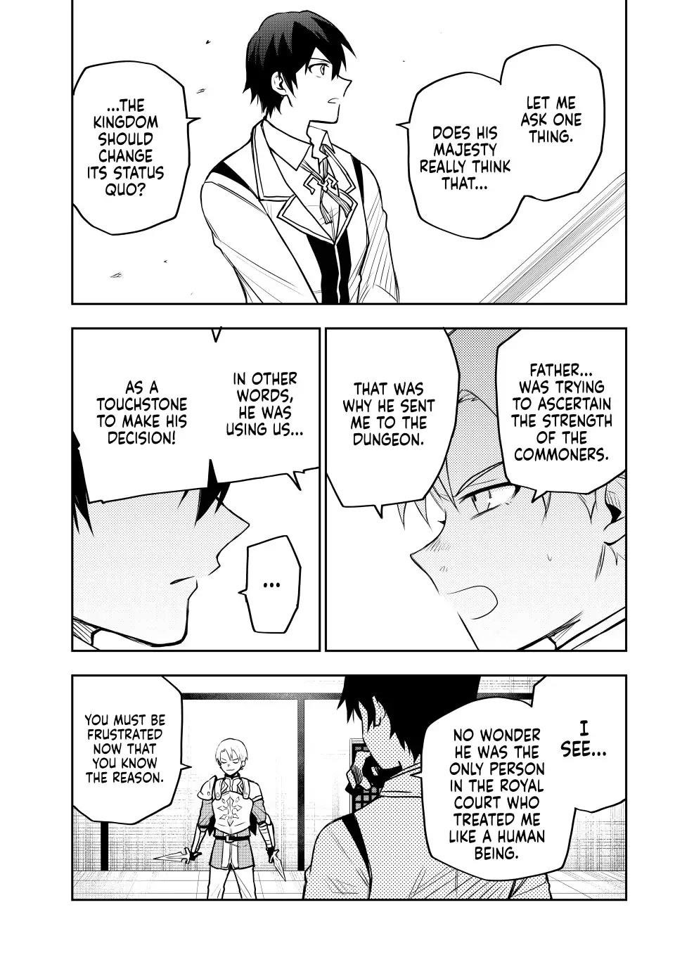 A Court Magician, Who Was Focused On Supportive Magic Because His Allies Were Too Weak, Aims To Become The Strongest After Being Banished Chapter 23 - Page 15 in English