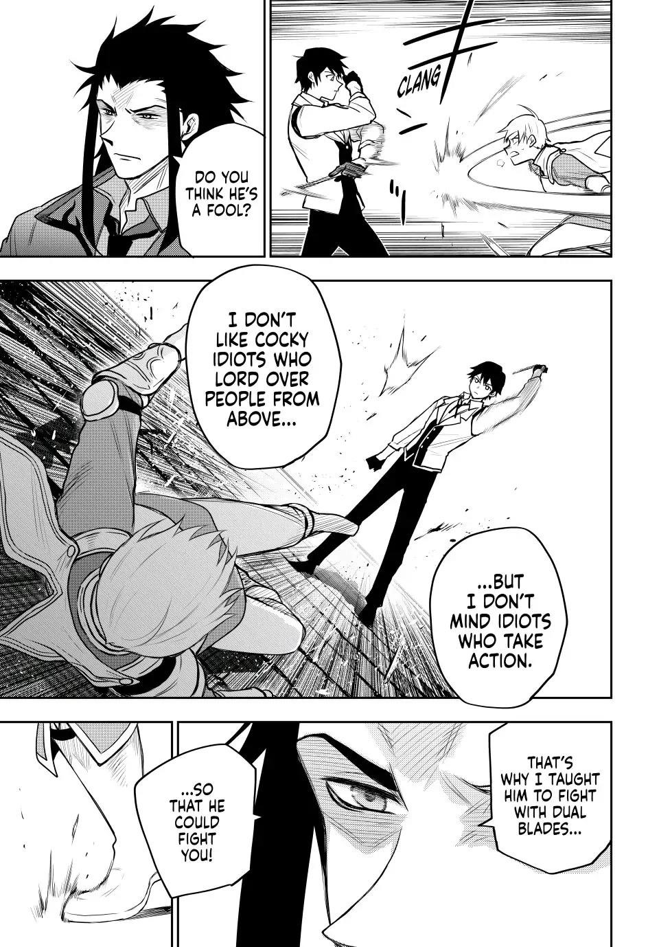 A Court Magician, Who Was Focused On Supportive Magic Because His Allies Were Too Weak, Aims To Become The Strongest After Being Banished Chapter 23 - Page 9 in English
