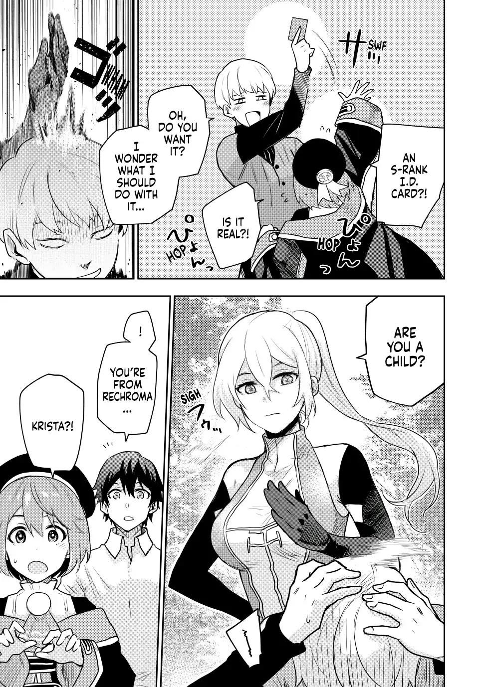 A Court Magician, Who Was Focused On Supportive Magic Because His Allies Were Too Weak, Aims To Become The Strongest After Being Banished Chapter 25 - Page 11 in English