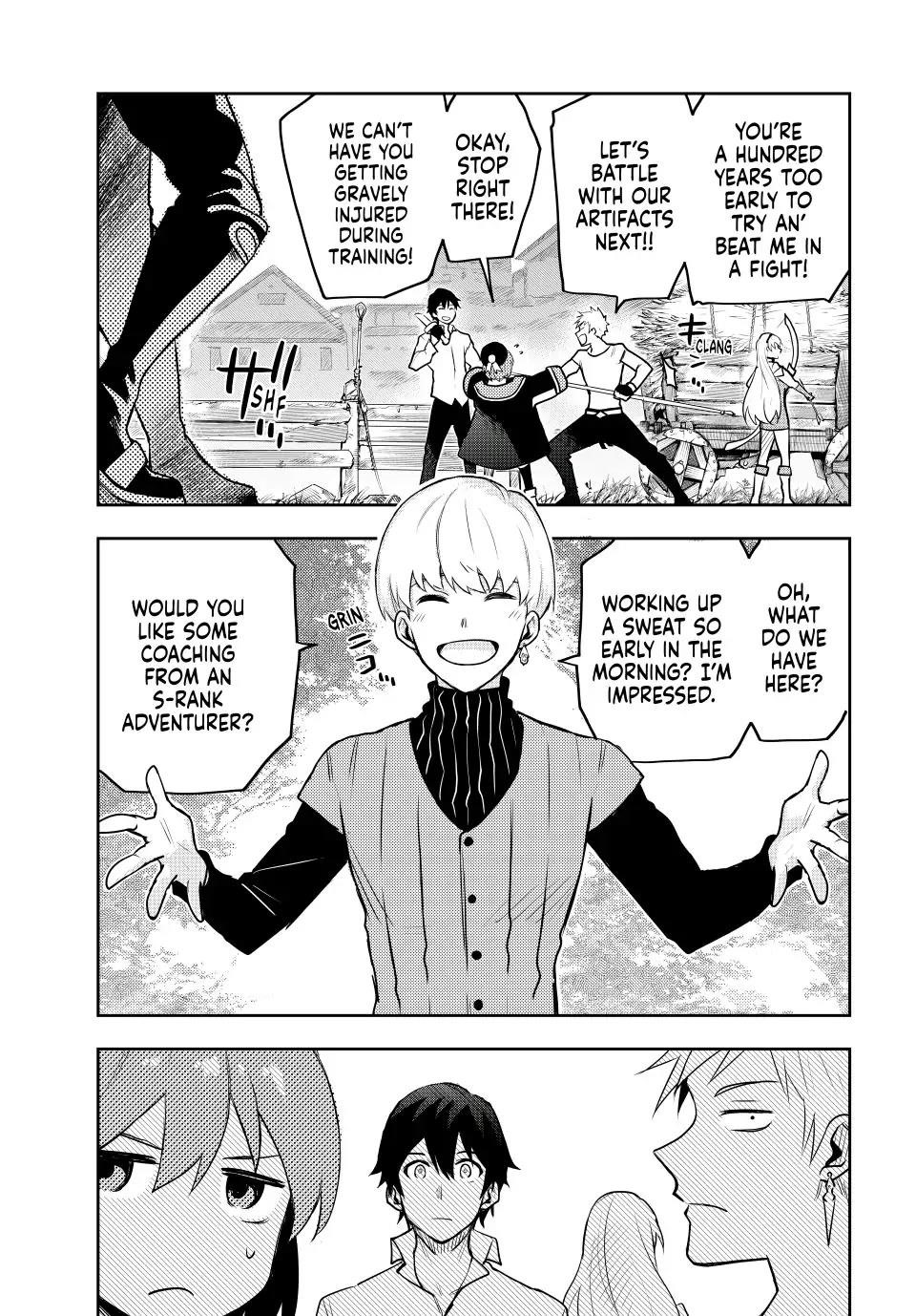 A Court Magician, Who Was Focused On Supportive Magic Because His Allies Were Too Weak, Aims To Become The Strongest After Being Banished Chapter 25 - Page 9 in English