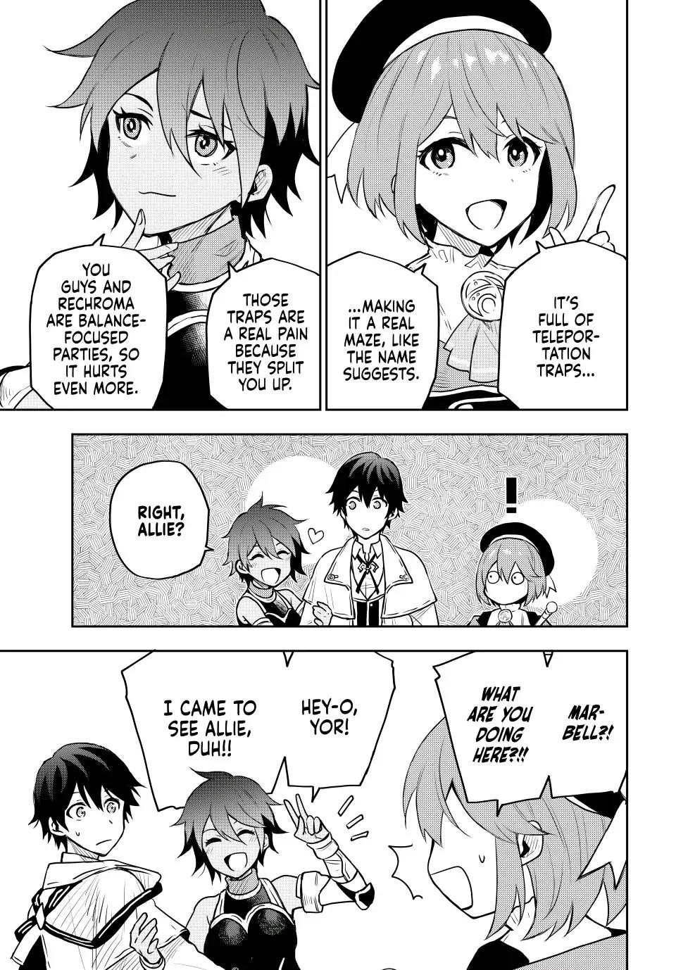 A Court Magician, Who Was Focused On Supportive Magic Because His Allies Were Too Weak, Aims To Become The Strongest After Being Banished Chapter 28 - Page 3 in English