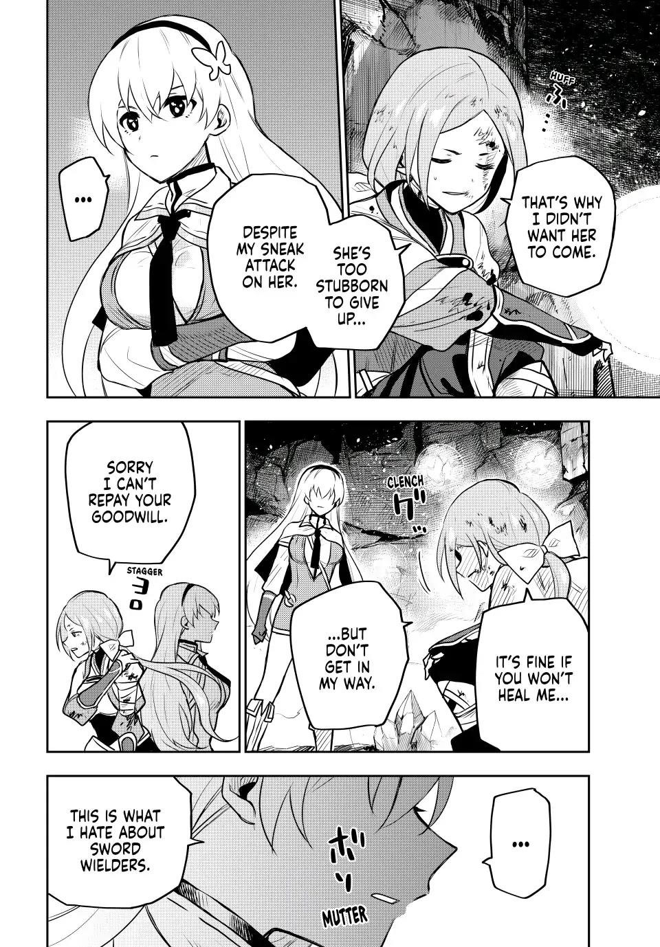 A Court Magician, Who Was Focused On Supportive Magic Because His Allies Were Too Weak, Aims To Become The Strongest After Being Banished Chapter 30 - Page 8 in English