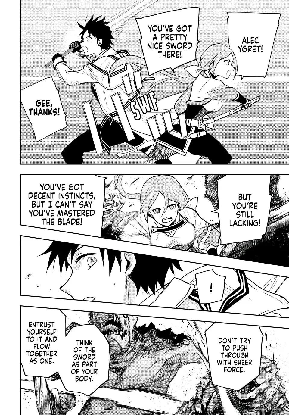 A Court Magician, Who Was Focused On Supportive Magic Because His Allies Were Too Weak, Aims To Become The Strongest After Being Banished Chapter 31 - Page 14 in English