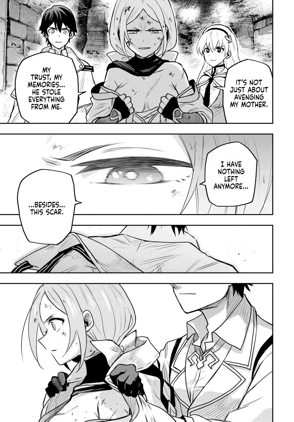 A Court Magician, Who Was Focused On Supportive Magic Because His Allies Were Too Weak, Aims To Become The Strongest After Being Banished Chapter 33 - Page 11 in English