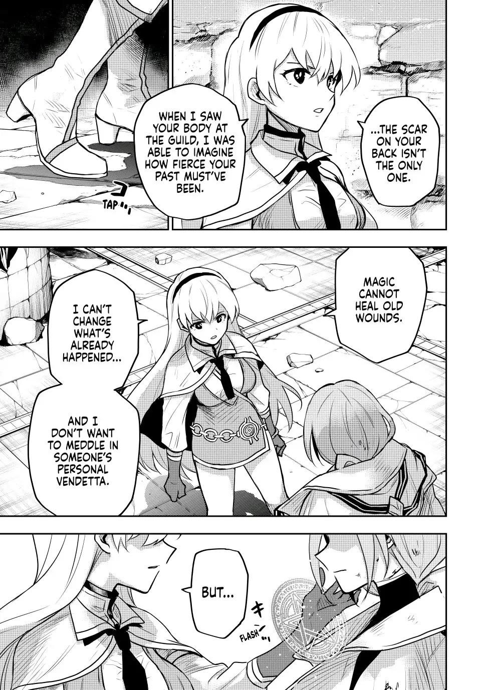 A Court Magician, Who Was Focused On Supportive Magic Because His Allies Were Too Weak, Aims To Become The Strongest After Being Banished Chapter 33 - Page 13 in English