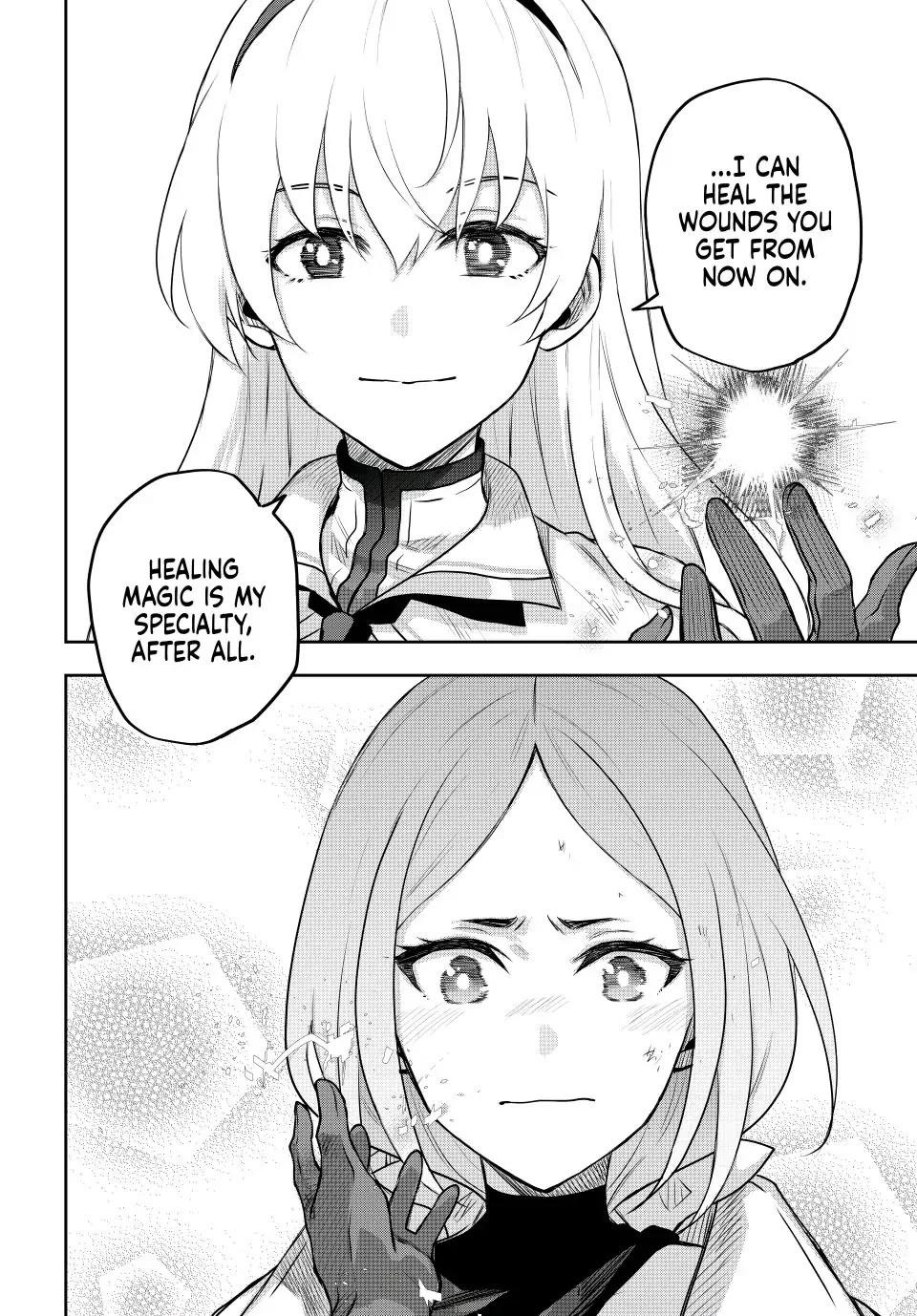 A Court Magician, Who Was Focused On Supportive Magic Because His Allies Were Too Weak, Aims To Become The Strongest After Being Banished Chapter 33 - Page 14 in English