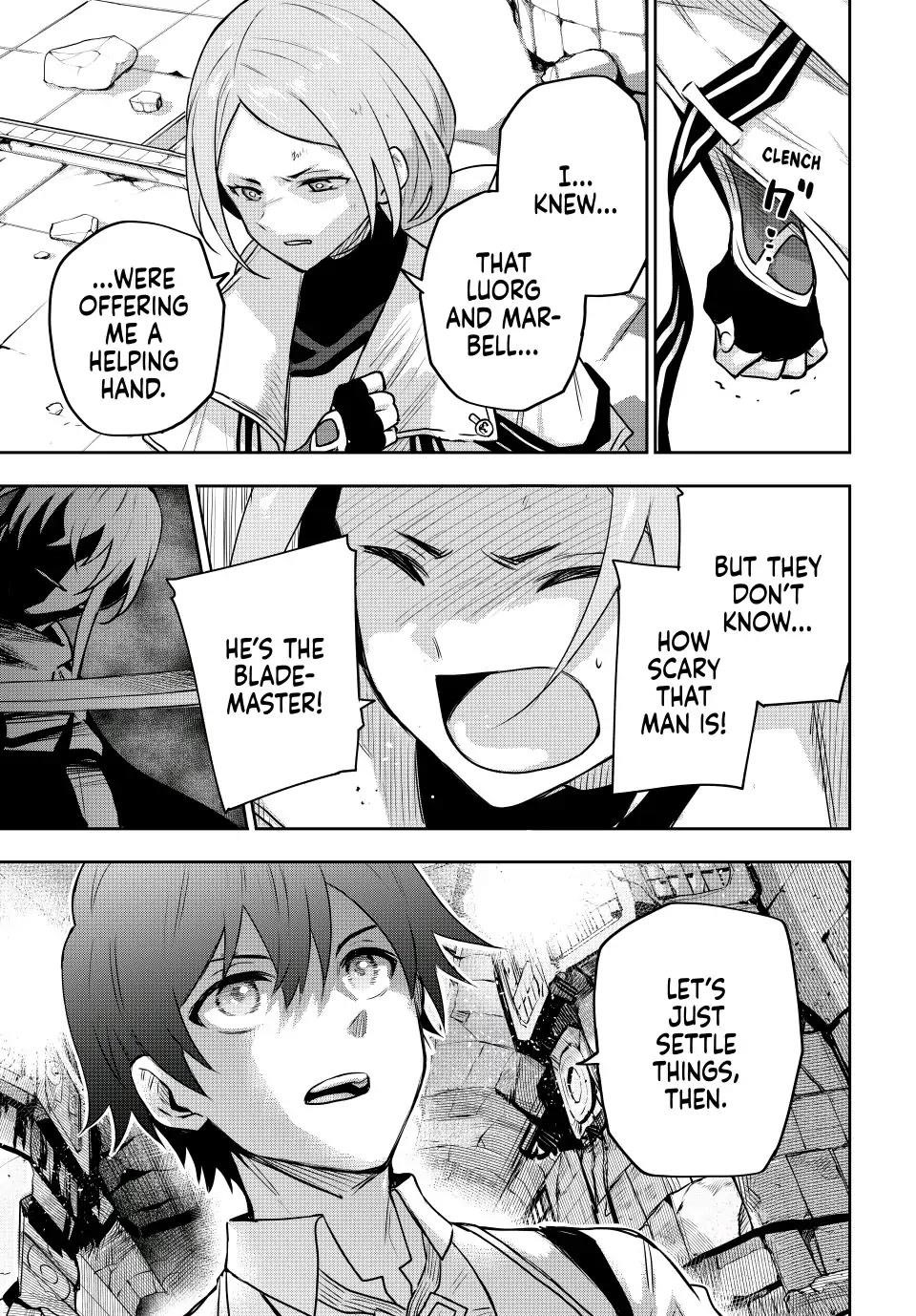 A Court Magician, Who Was Focused On Supportive Magic Because His Allies Were Too Weak, Aims To Become The Strongest After Being Banished Chapter 33 - Page 15 in English