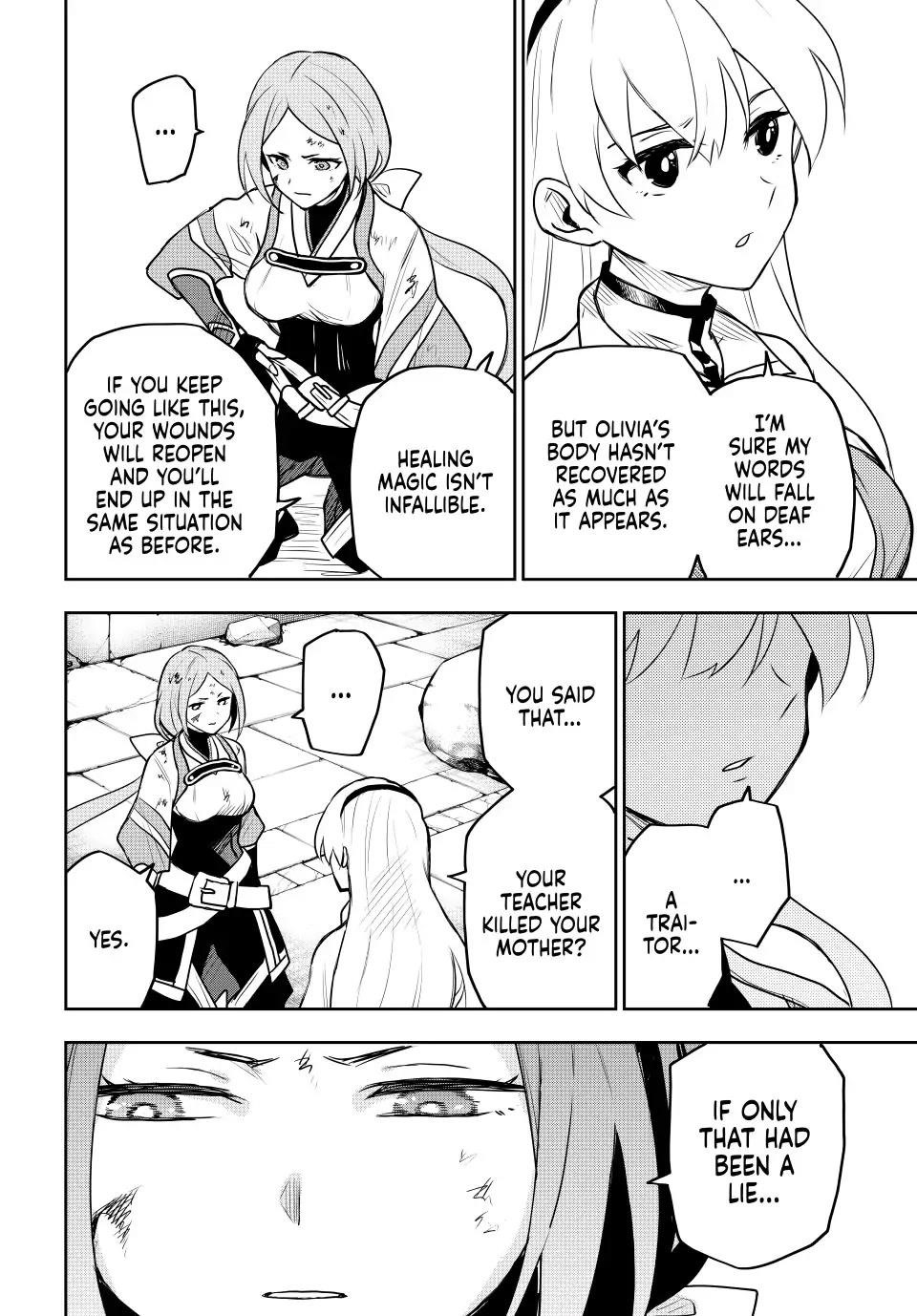 A Court Magician, Who Was Focused On Supportive Magic Because His Allies Were Too Weak, Aims To Become The Strongest After Being Banished Chapter 33 - Page 6 in English
