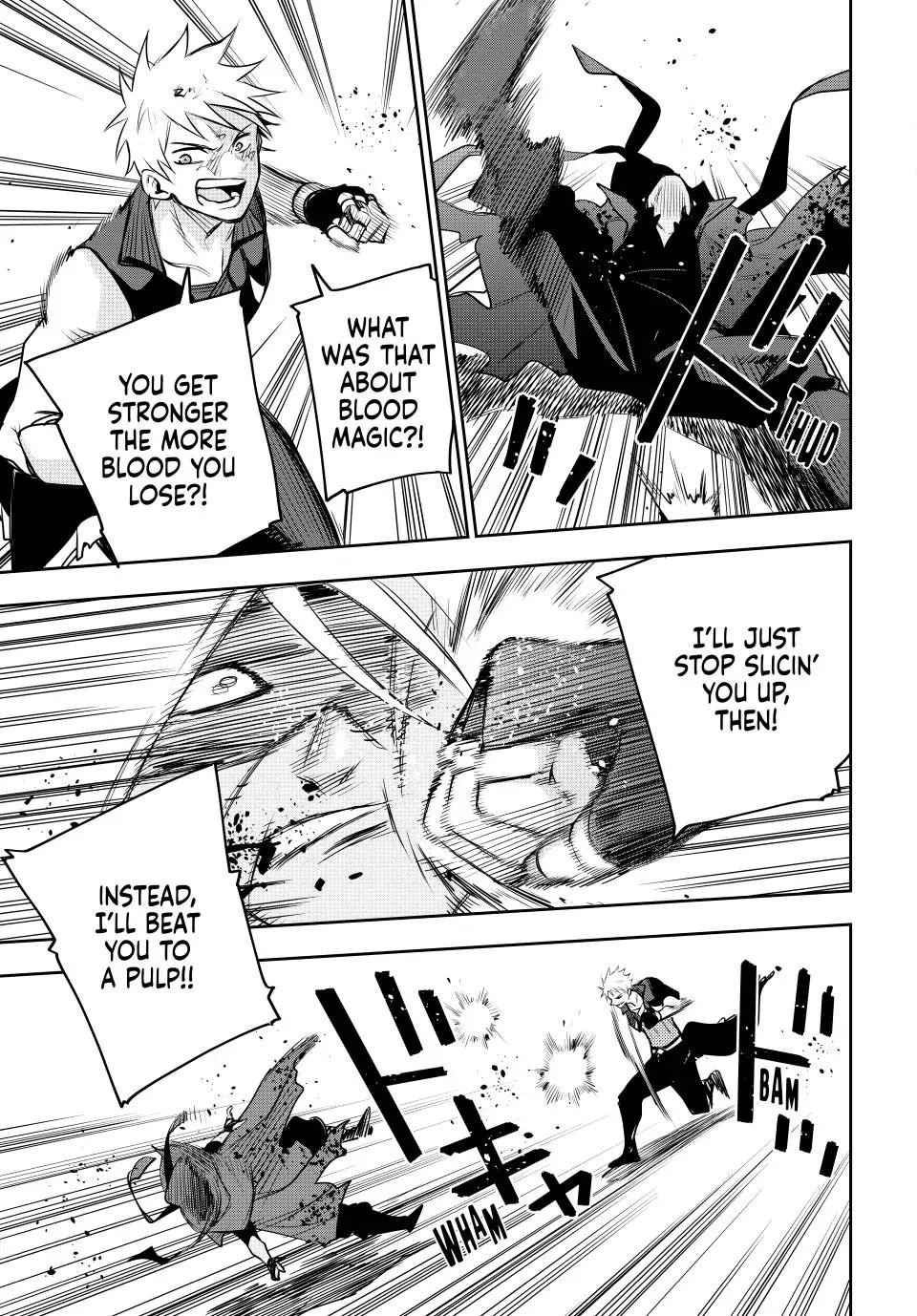 A Court Magician, Who Was Focused On Supportive Magic Because His Allies Were Too Weak, Aims To Become The Strongest After Being Banished Chapter 37 - Page 15 in English