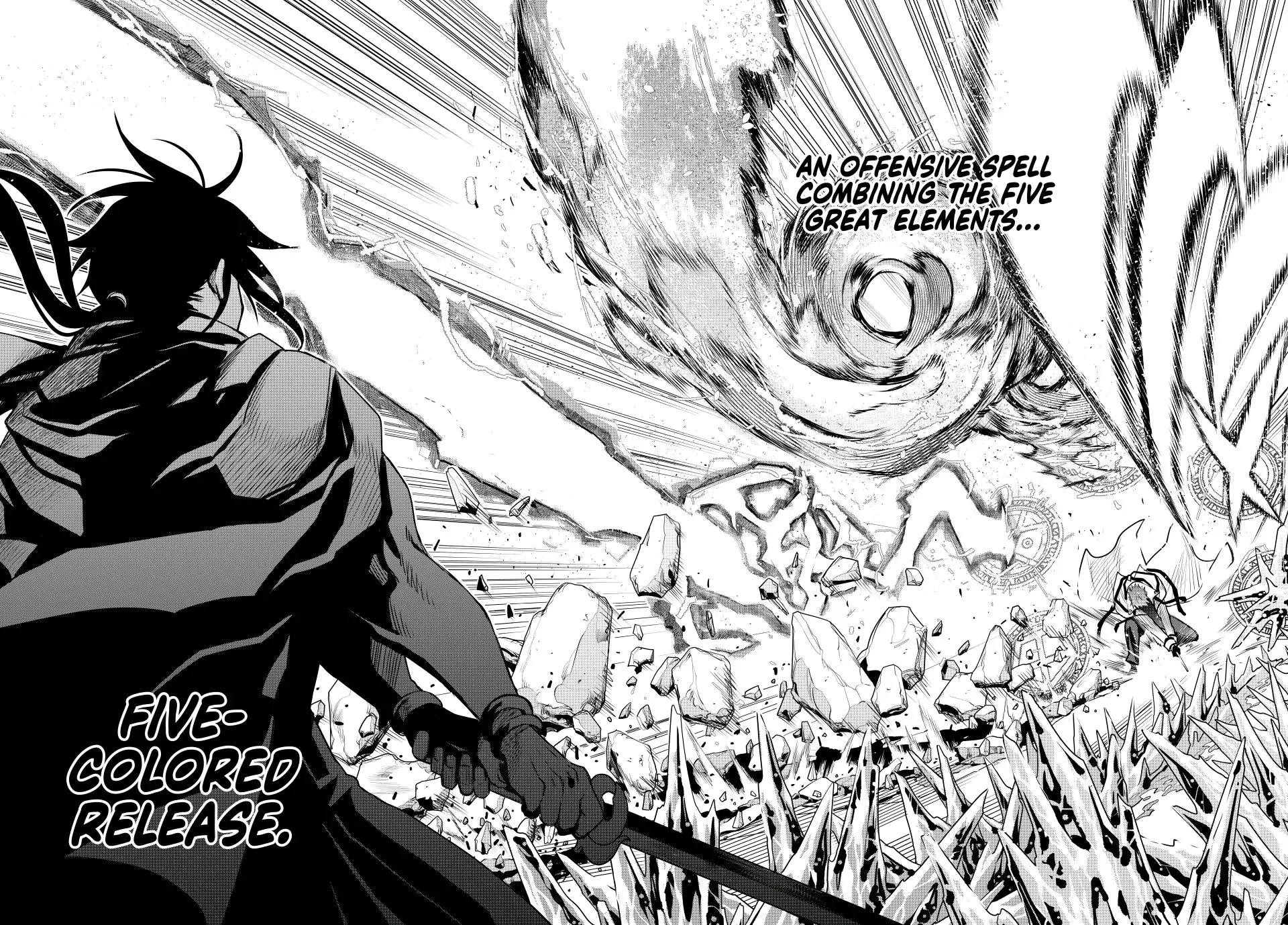 A Court Magician, Who Was Focused On Supportive Magic Because His Allies Were Too Weak, Aims To Become The Strongest After Being Banished Chapter 45 - Page 12 in English