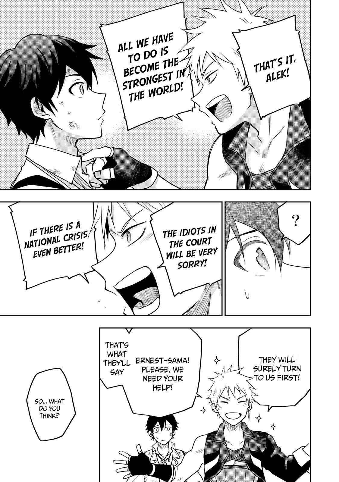 A Court Magician, Who Was Focused On Supportive Magic Because His Allies Were Too Weak, Aims To Become The Strongest After Being Banished Chapter 5 - Page 16 in English