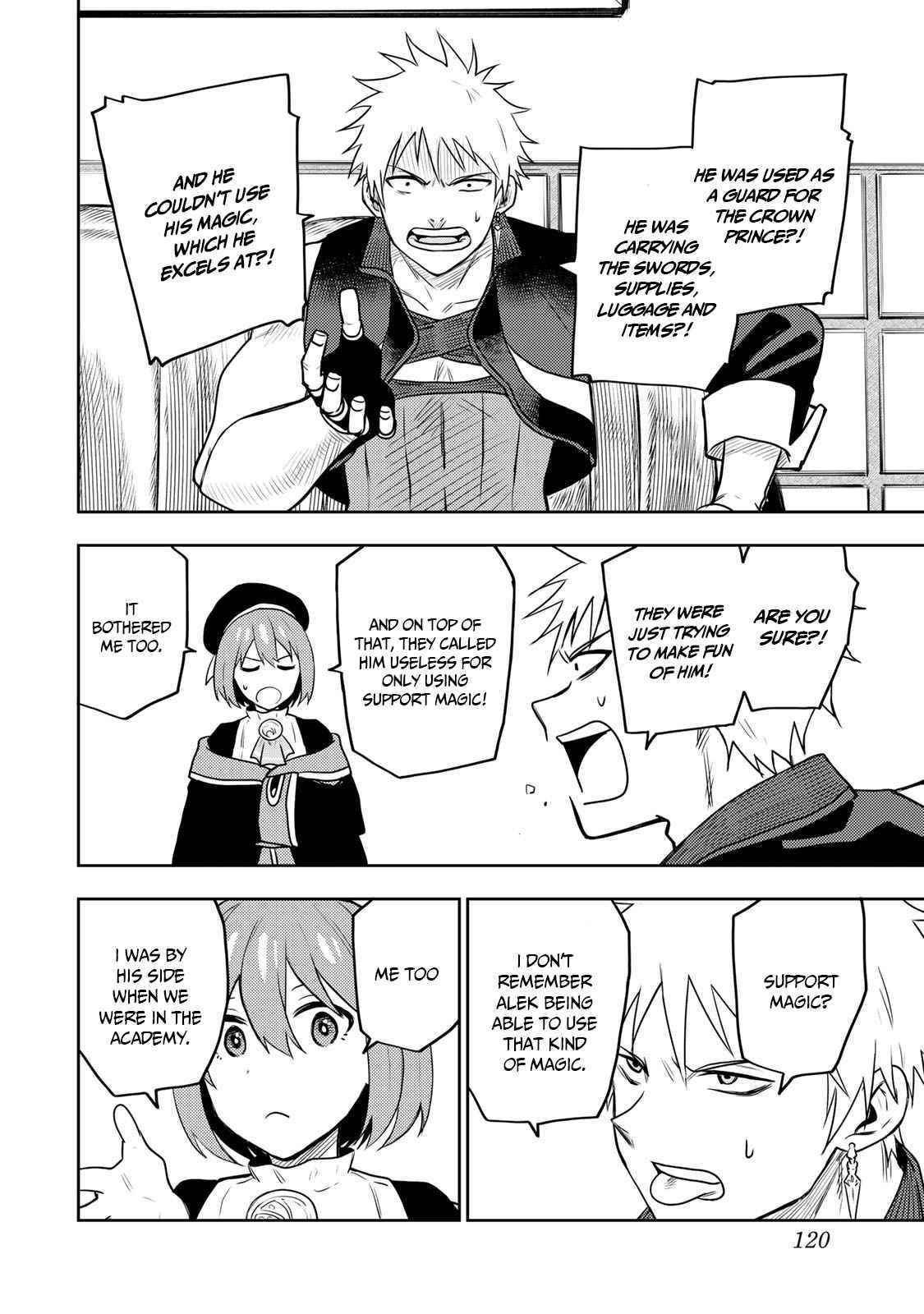 A Court Magician, Who Was Focused On Supportive Magic Because His Allies Were Too Weak, Aims To Become The Strongest After Being Banished Chapter 5 - Page 9 in English