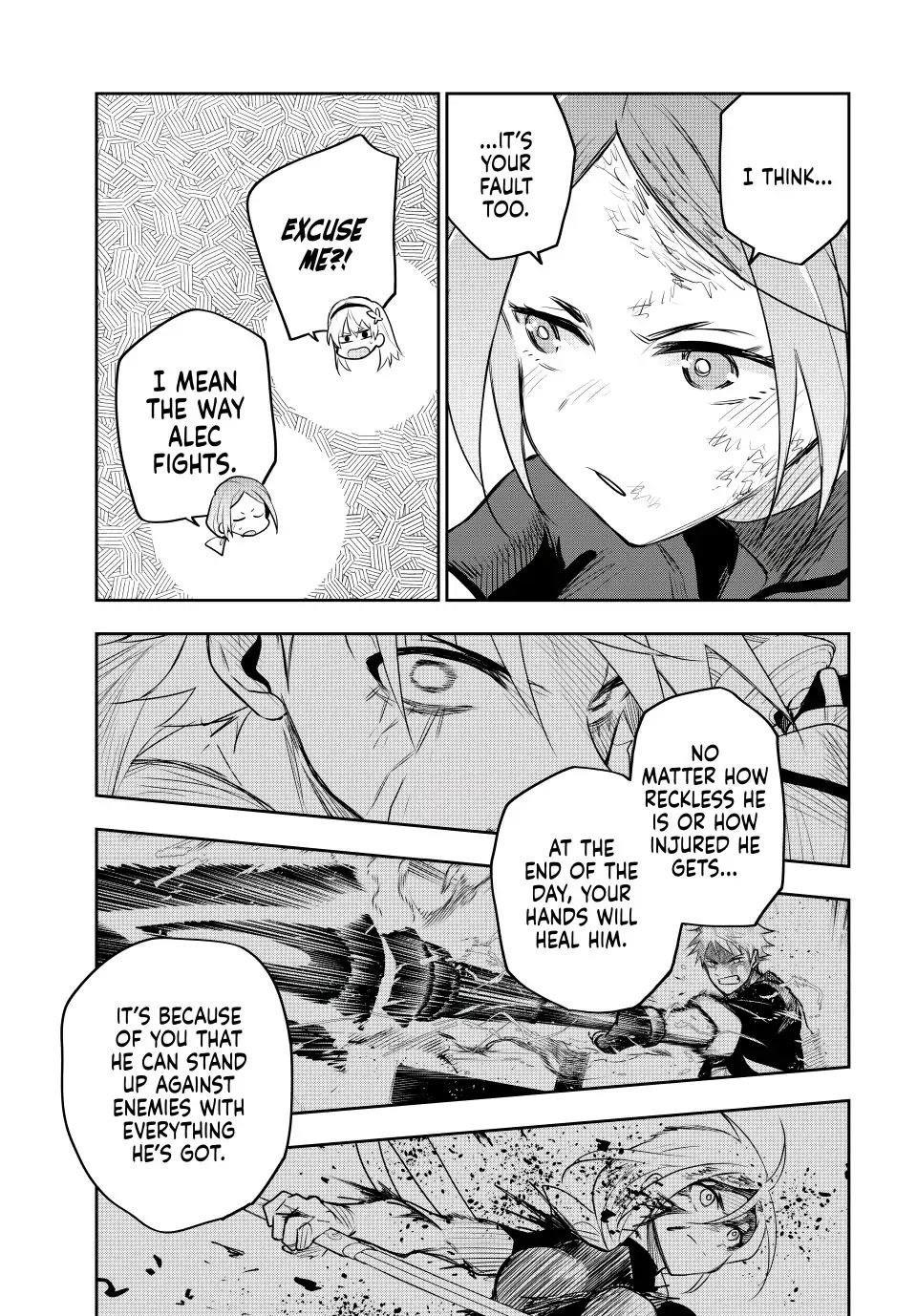 A Court Magician, Who Was Focused On Supportive Magic Because His Allies Were Too Weak, Aims To Become The Strongest After Being Banished Chapter 51 - Page 11 in English