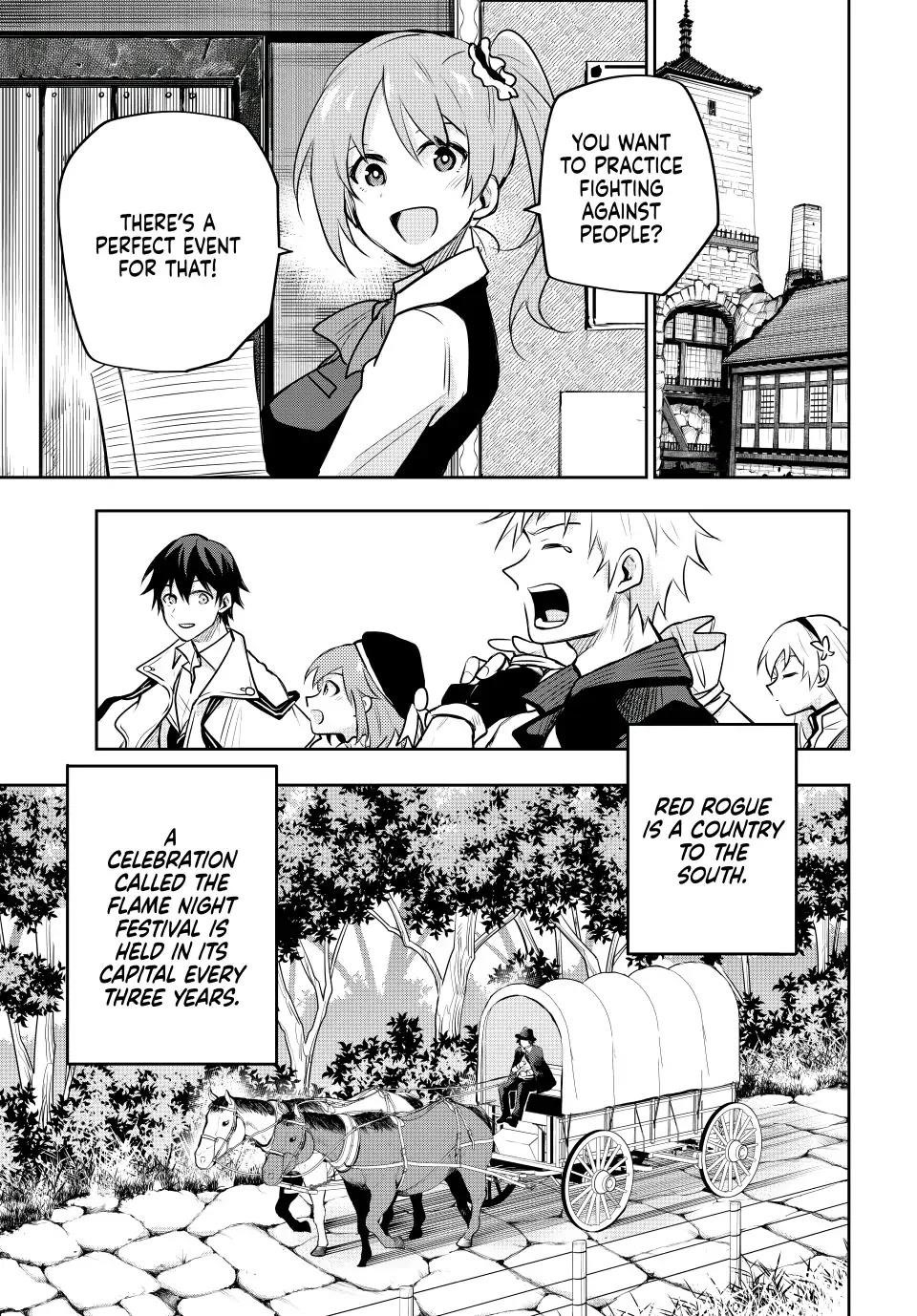 A Court Magician, Who Was Focused On Supportive Magic Because His Allies Were Too Weak, Aims To Become The Strongest After Being Banished Chapter 52 - Page 15 in English