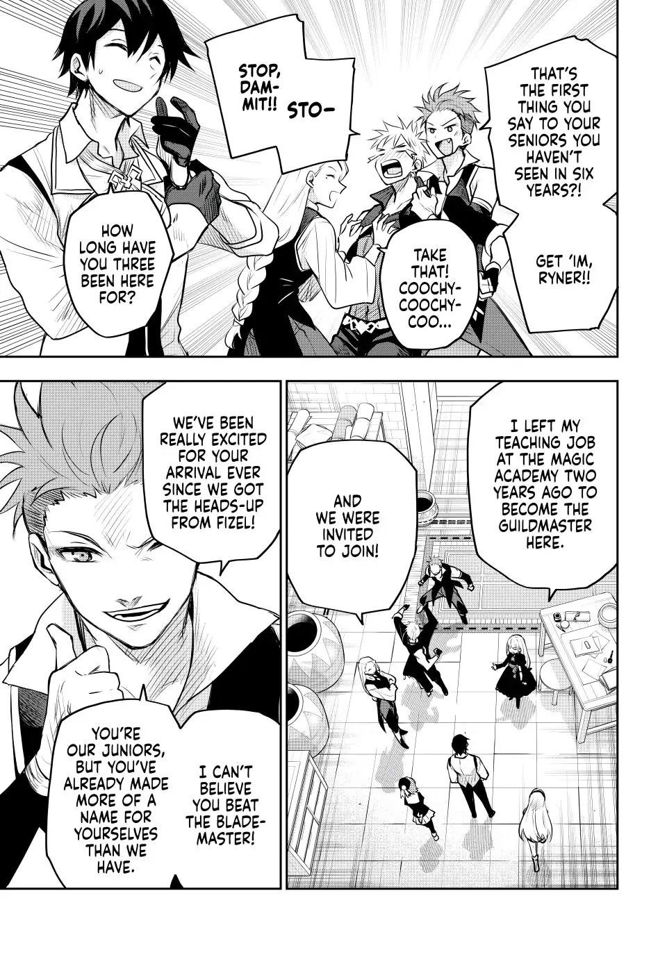 A Court Magician, Who Was Focused On Supportive Magic Because His Allies Were Too Weak, Aims To Become The Strongest After Being Banished Chapter 53 - Page 13 in English