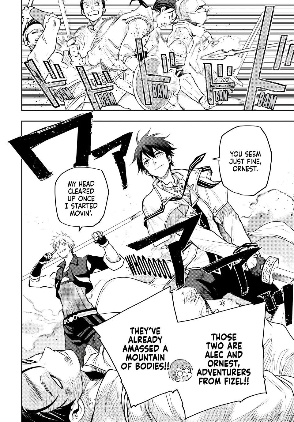A Court Magician, Who Was Focused On Supportive Magic Because His Allies Were Too Weak, Aims To Become The Strongest After Being Banished Chapter 54 - Page 13 in English