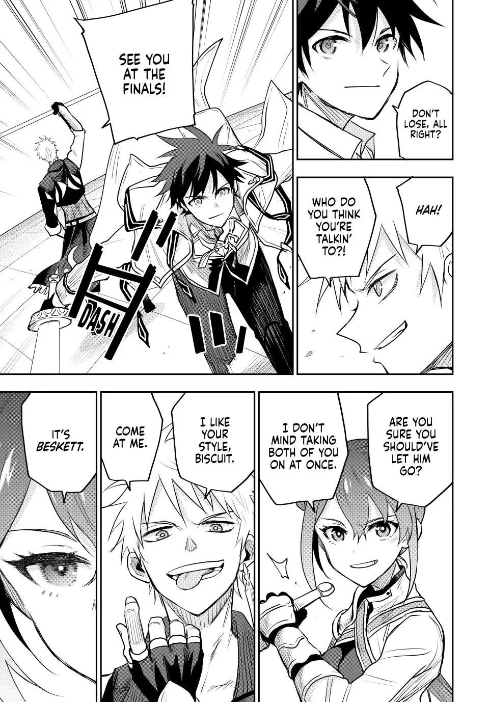 A Court Magician, Who Was Focused On Supportive Magic Because His Allies Were Too Weak, Aims To Become The Strongest After Being Banished Chapter 54 - Page 16 in English