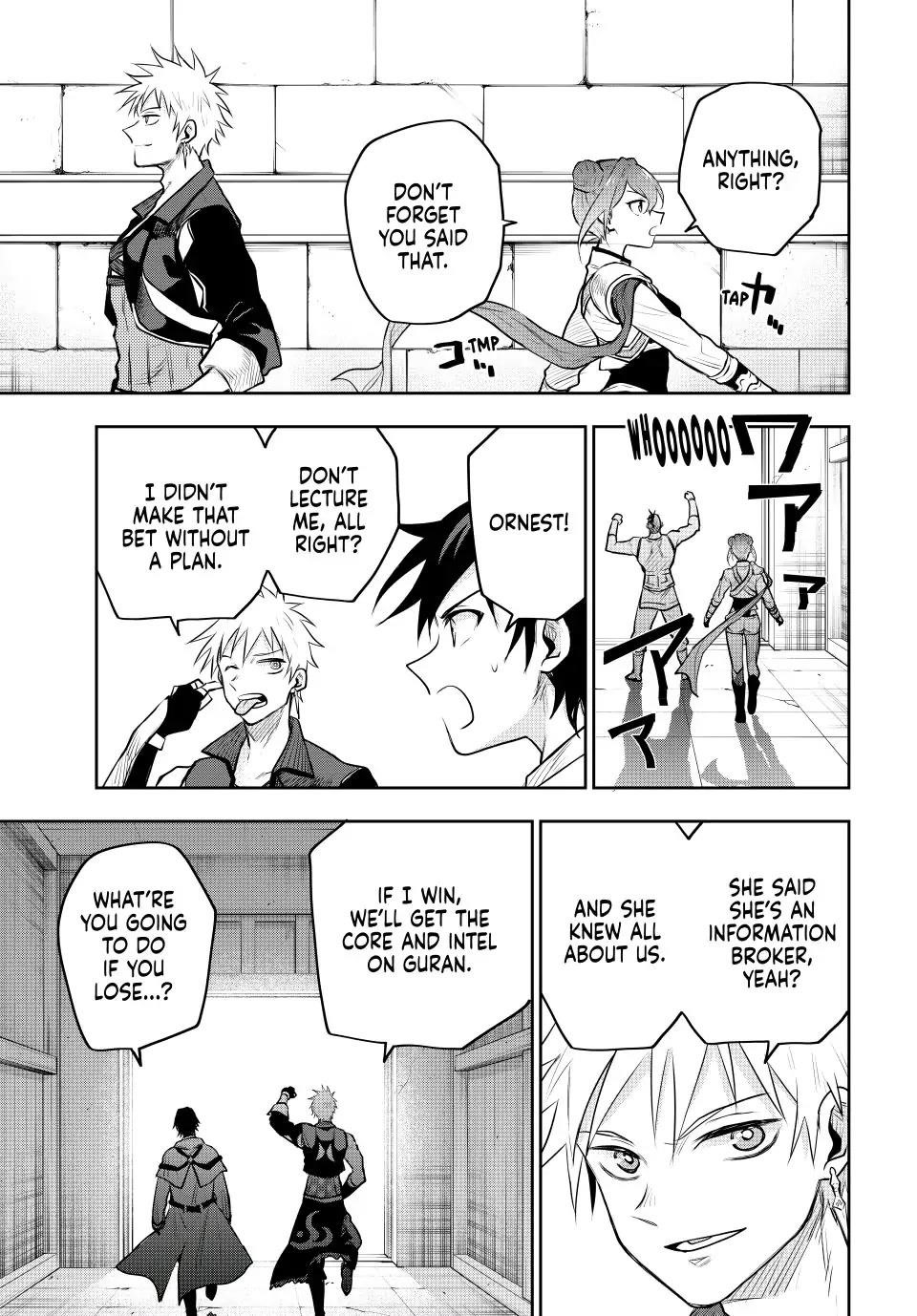 A Court Magician, Who Was Focused On Supportive Magic Because His Allies Were Too Weak, Aims To Become The Strongest After Being Banished Chapter 54 - Page 7 in English