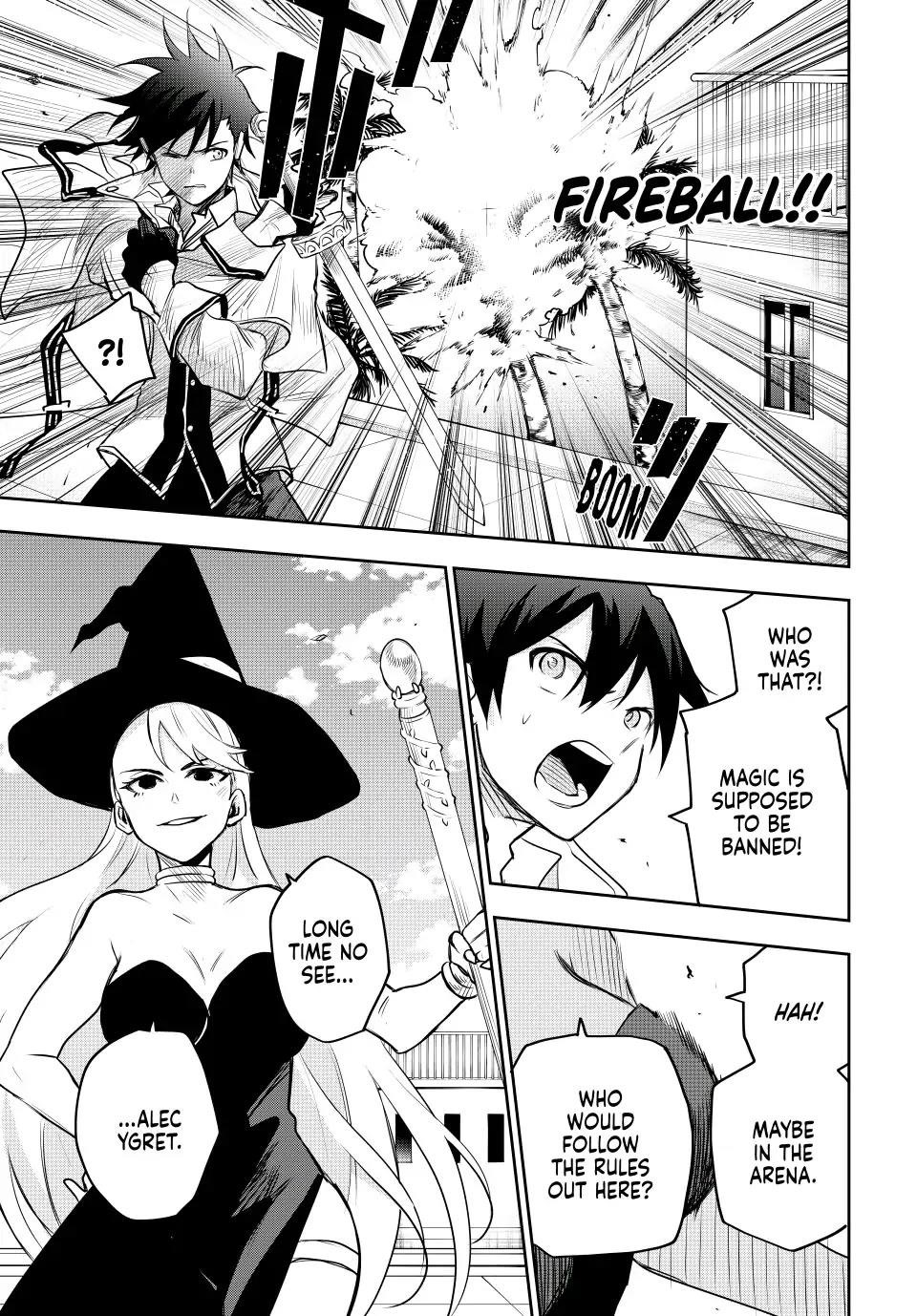 A Court Magician, Who Was Focused On Supportive Magic Because His Allies Were Too Weak, Aims To Become The Strongest After Being Banished Chapter 55 - Page 17 in English